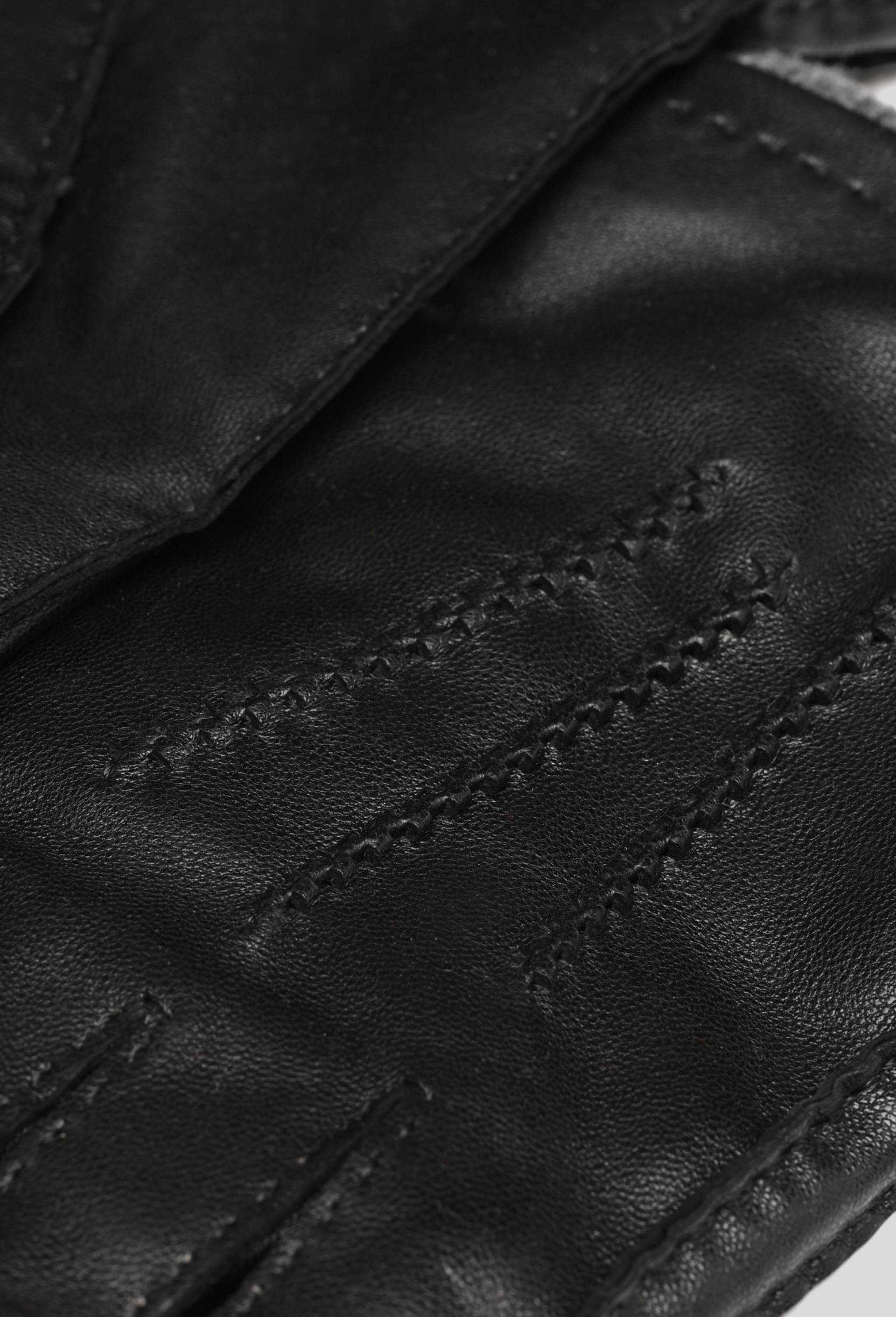 Gants en cuir, Noir, large image number 1