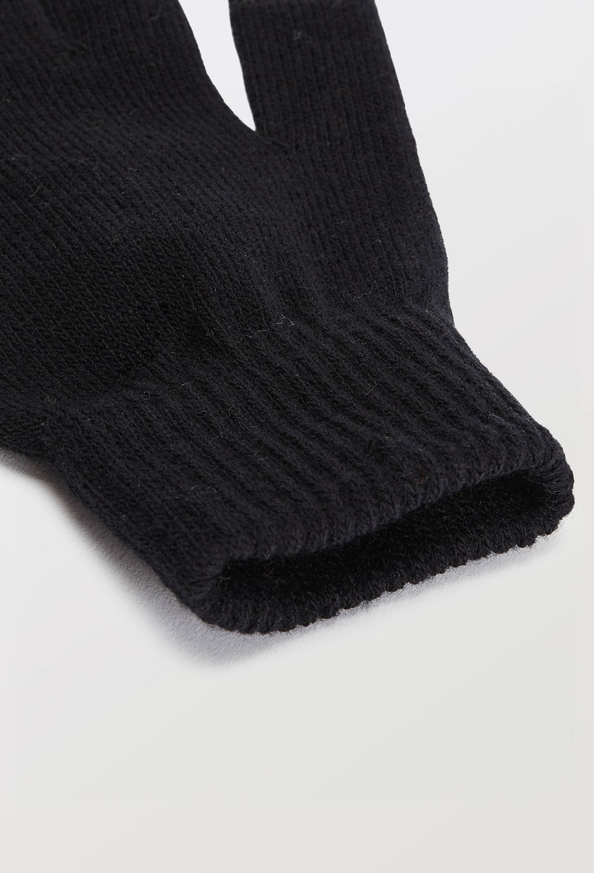Gants tactiles, Noir, large image number 1.0