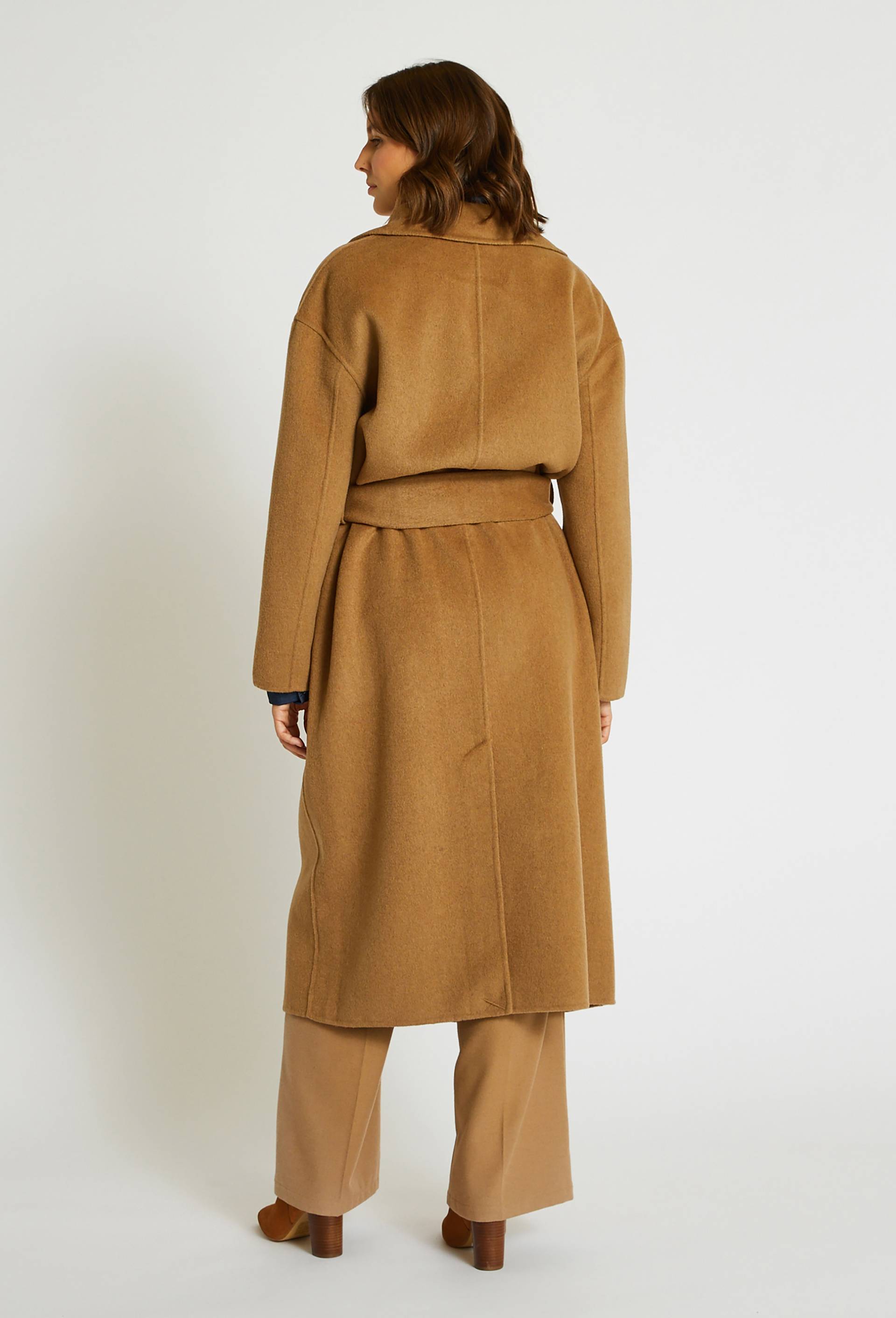Manteau style peignoir double face, Beige, large image number 2