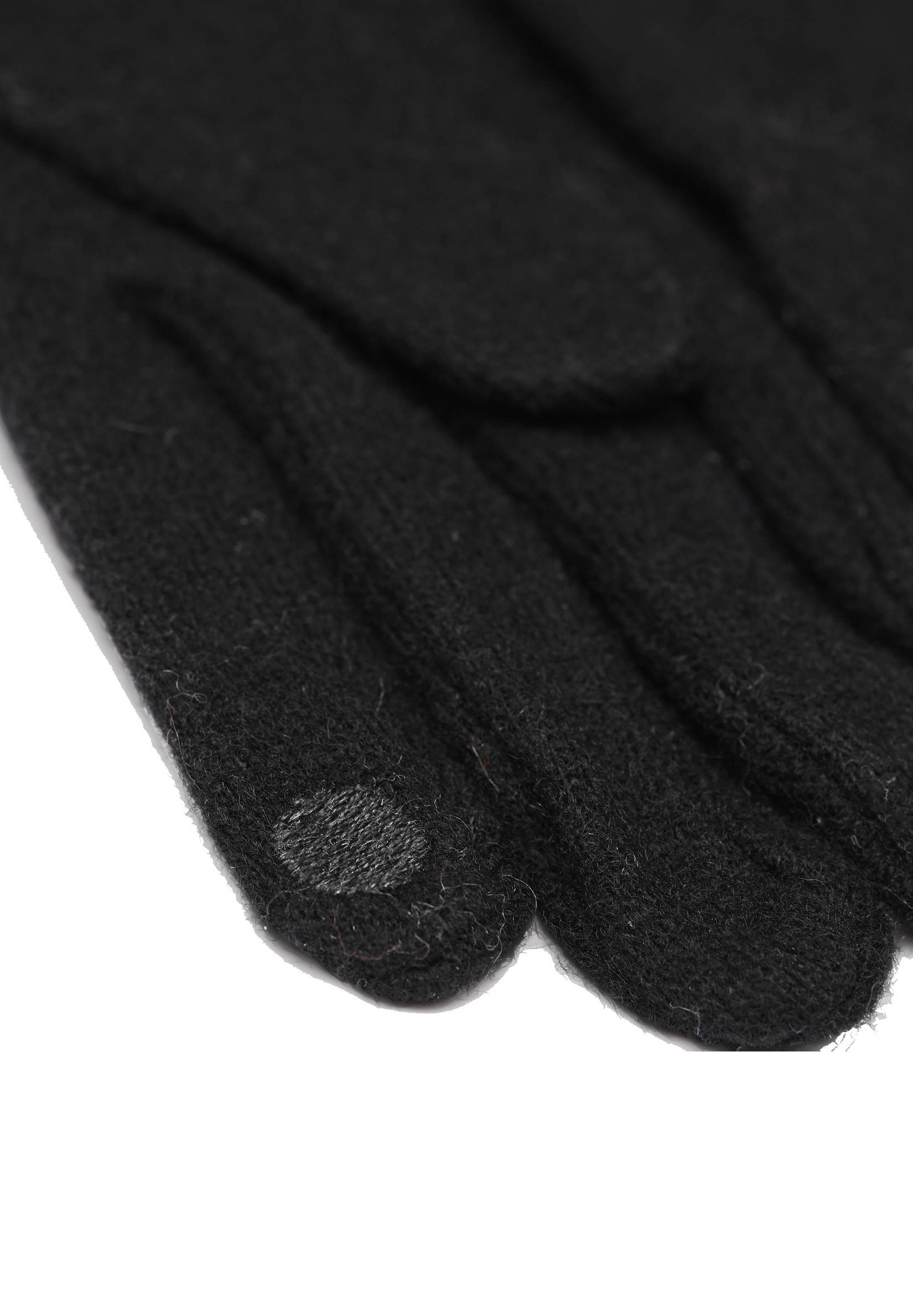 Gants tactiles contenant de la laine, Noir, large image number 3