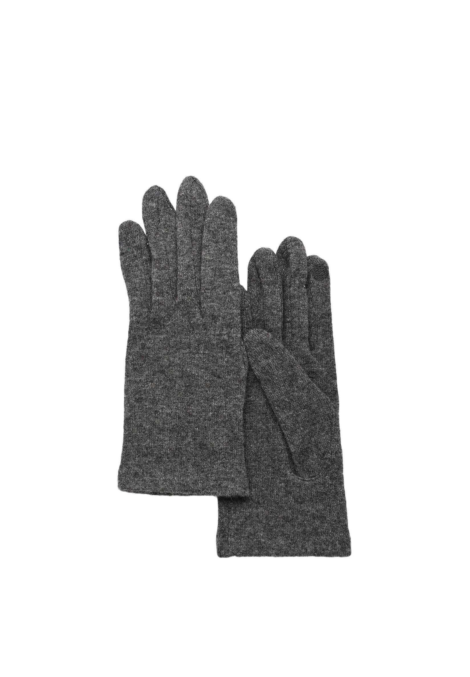 Gants tactiles contenant de la laine, Gris, large image number 2.0