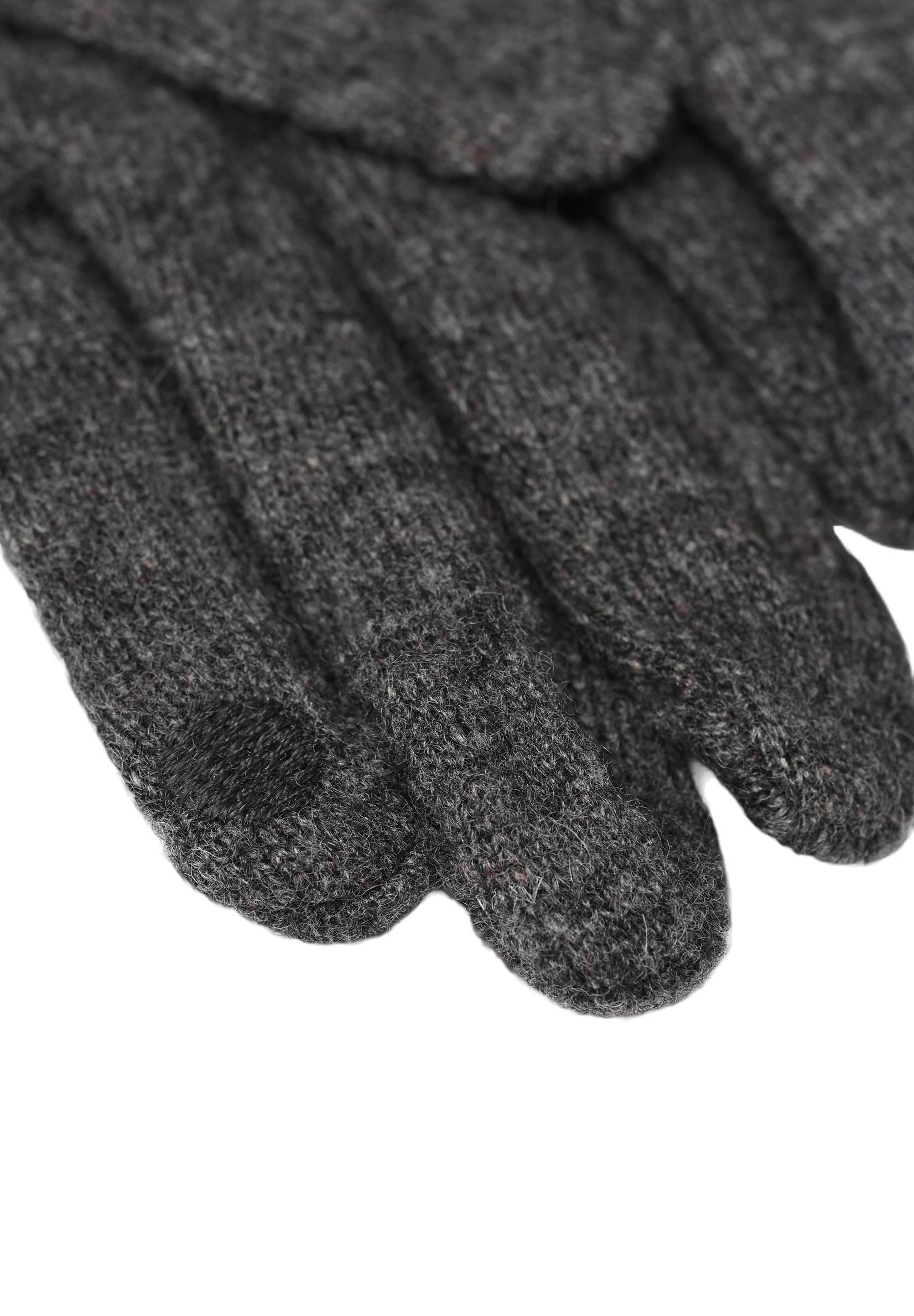 Gants tactiles contenant de la laine, Gris, large image number 3.0