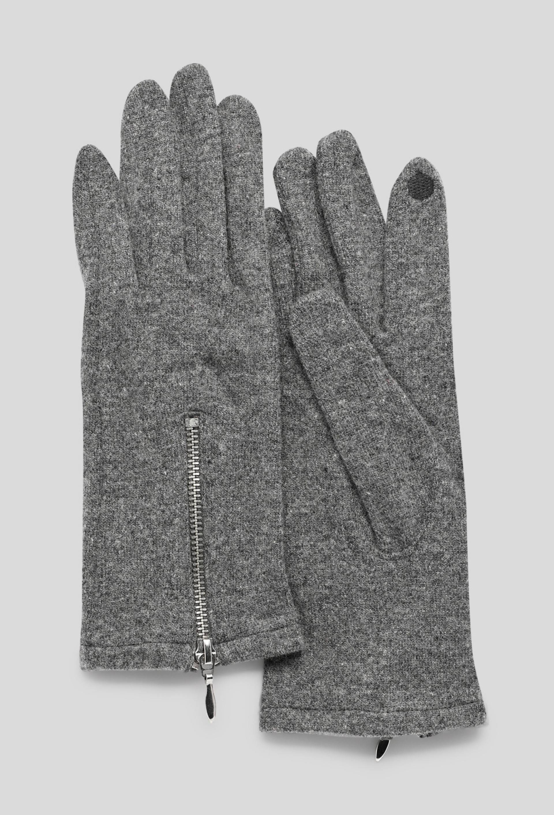 Gant tactile, Gris, large image number 0.0