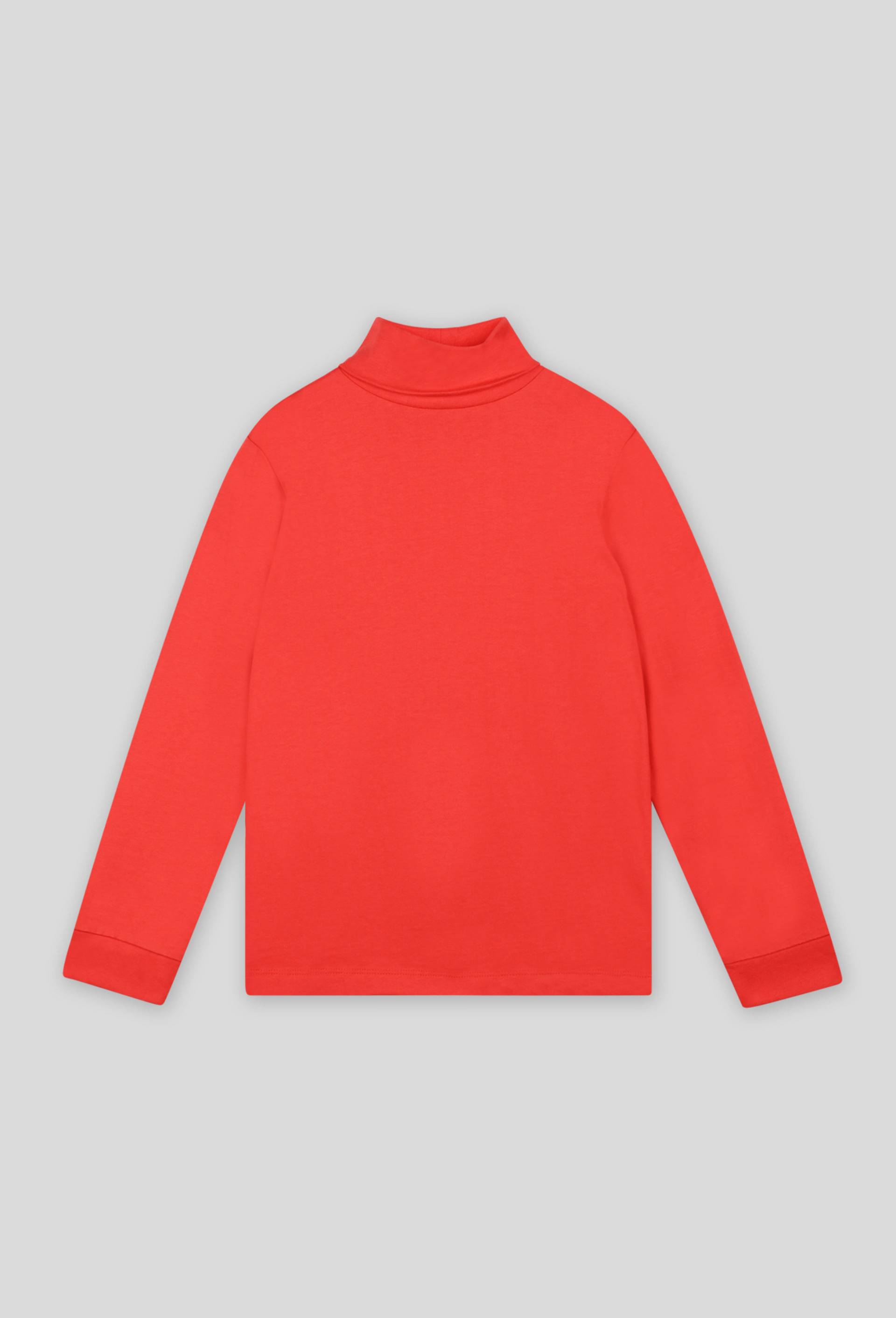 Sous-pull en coton BIO, Rouge, large image number 0.0