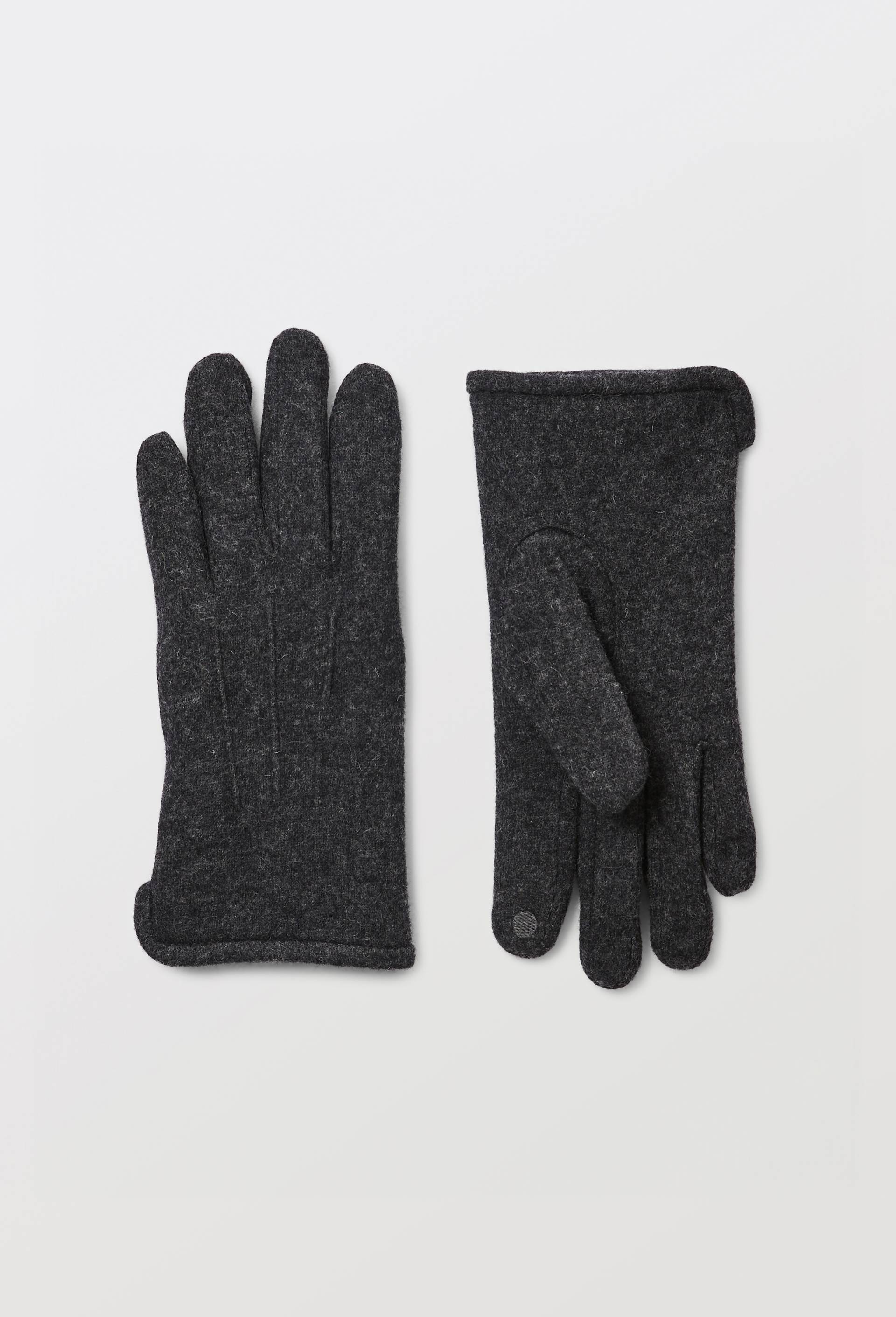 Gants tactiles, Gris fonc&eacute;, swatch image