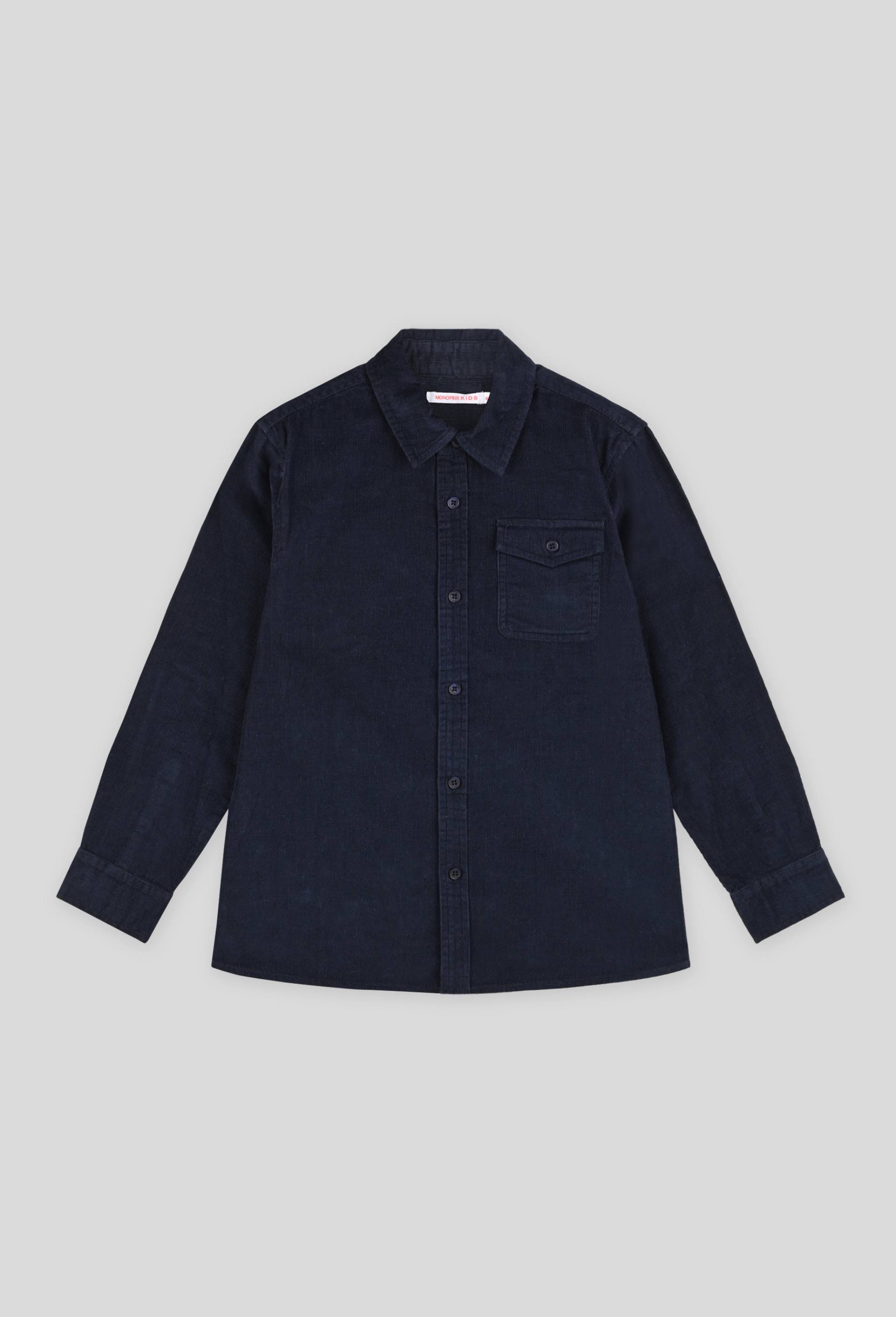 Chemise certifiée Oekotex, Bleu foncé, large image number 0.0