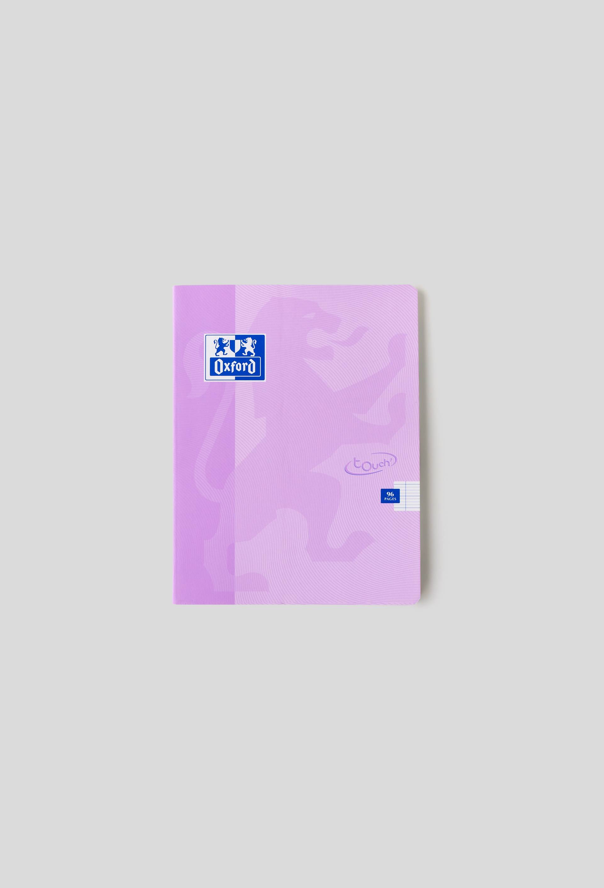 Cahier Touch 17x22, seyes, 96 pages, Multicolore, large image number 0