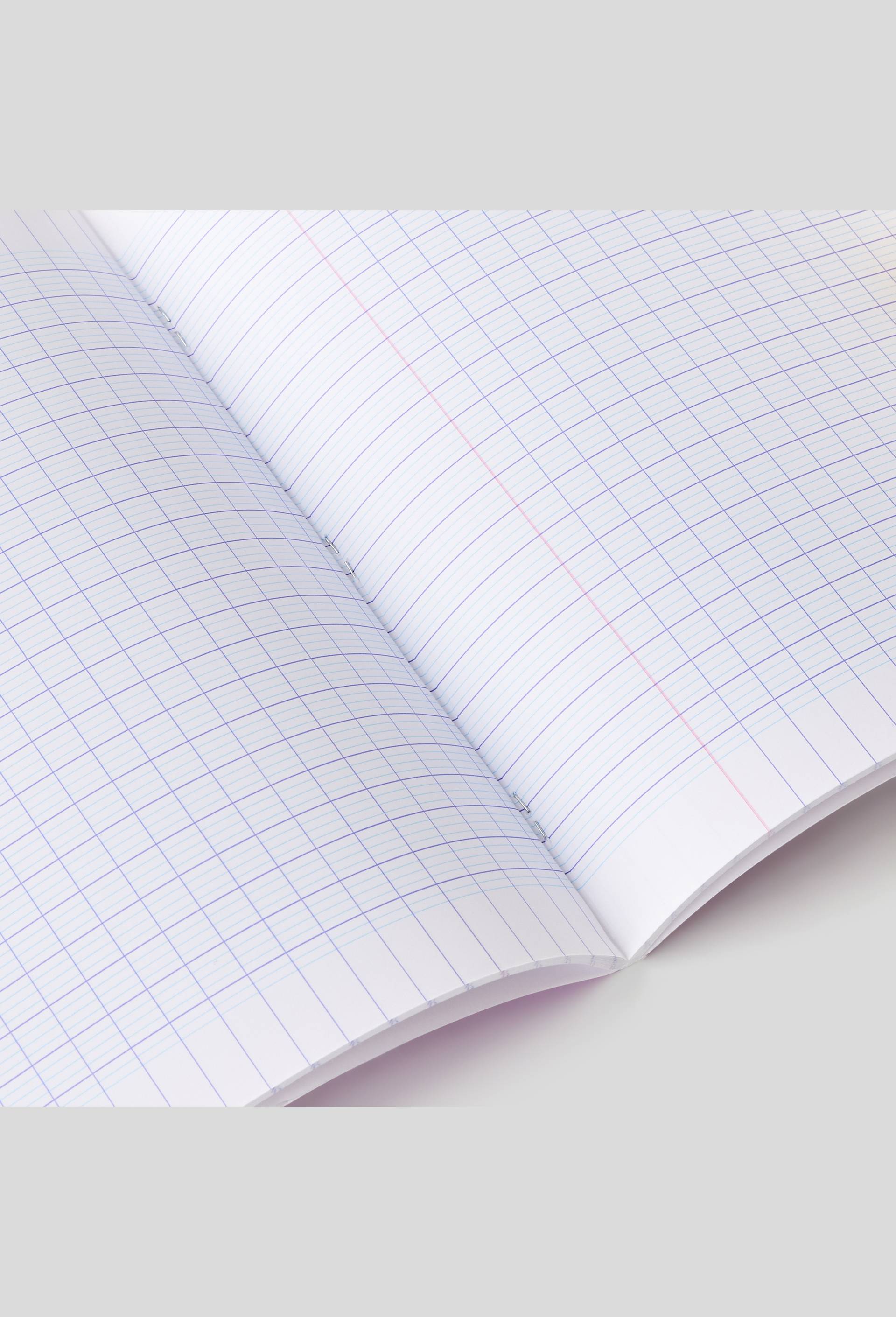 Cahier Touch 17x22, seyes, 96 pages, Multicolore, large image number 1.0