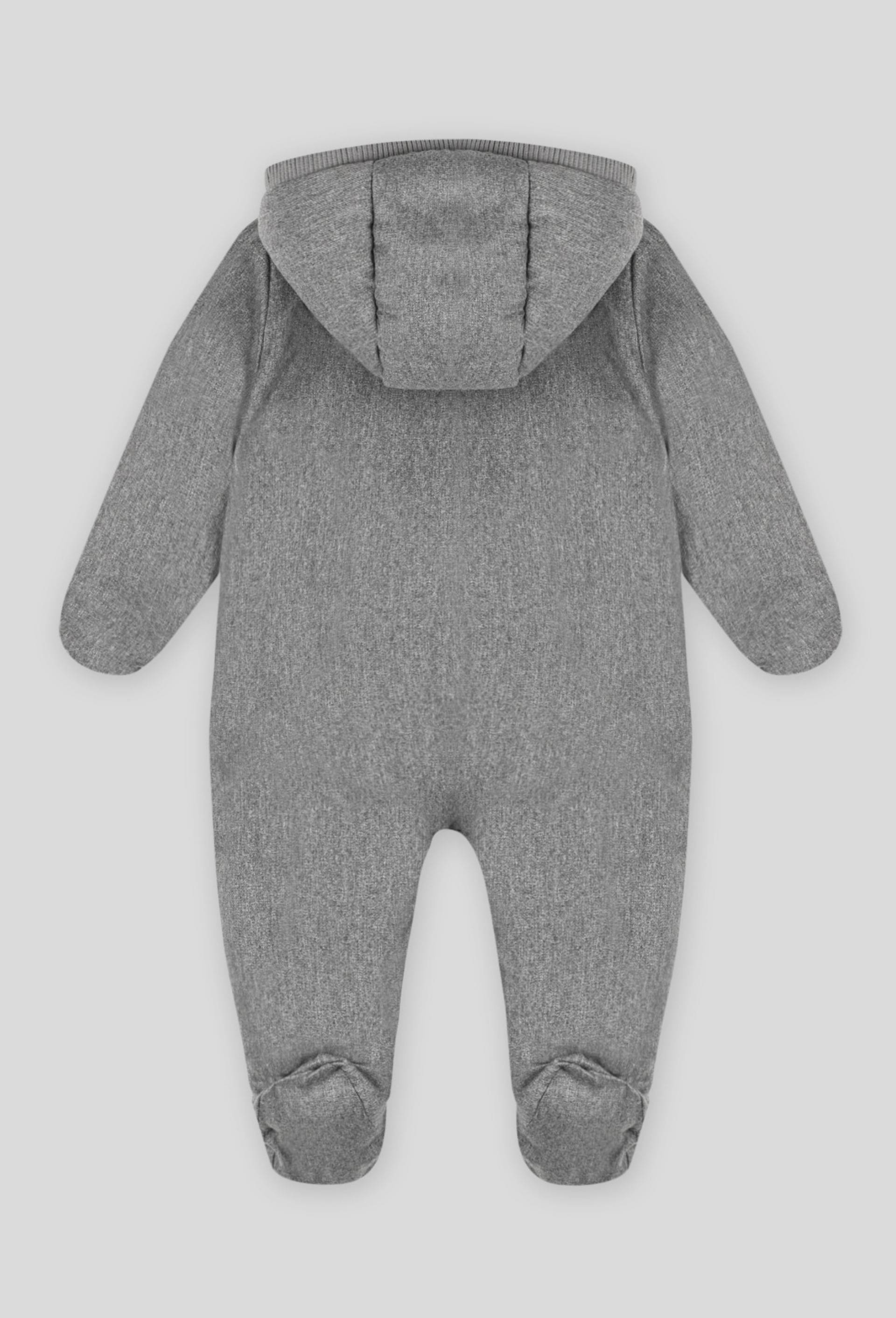 Combinaison pilote en flanelle, Gris, large image number 1