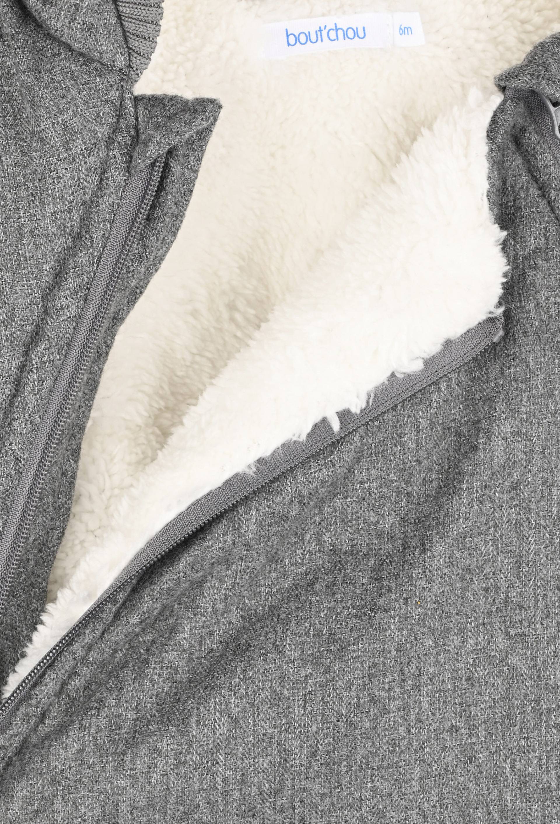 Combinaison pilote en flanelle, Gris, large image number 2.0