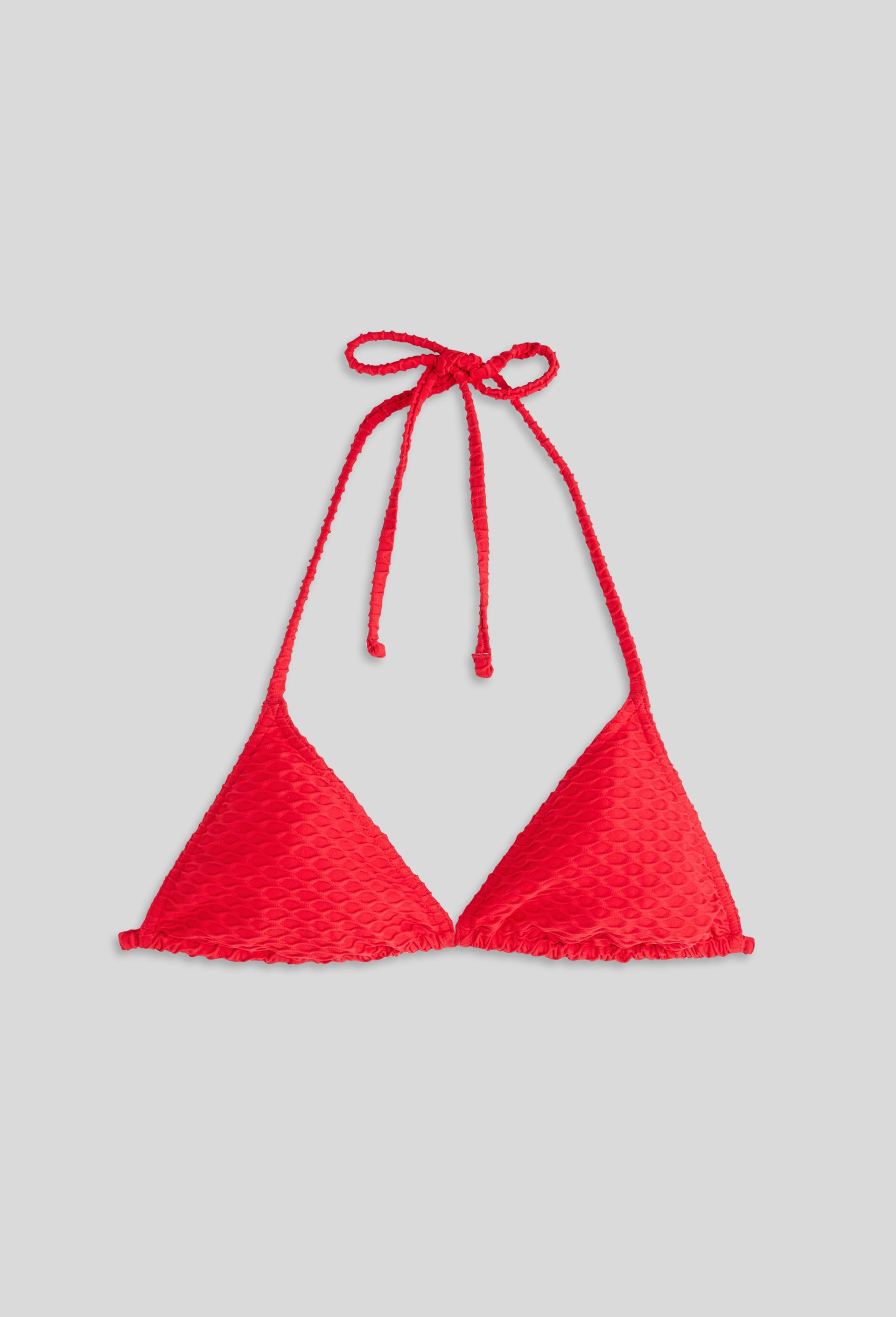 Haut de maillot de bain PRIA certifié OEKOTEX, Rouge, large image number 2