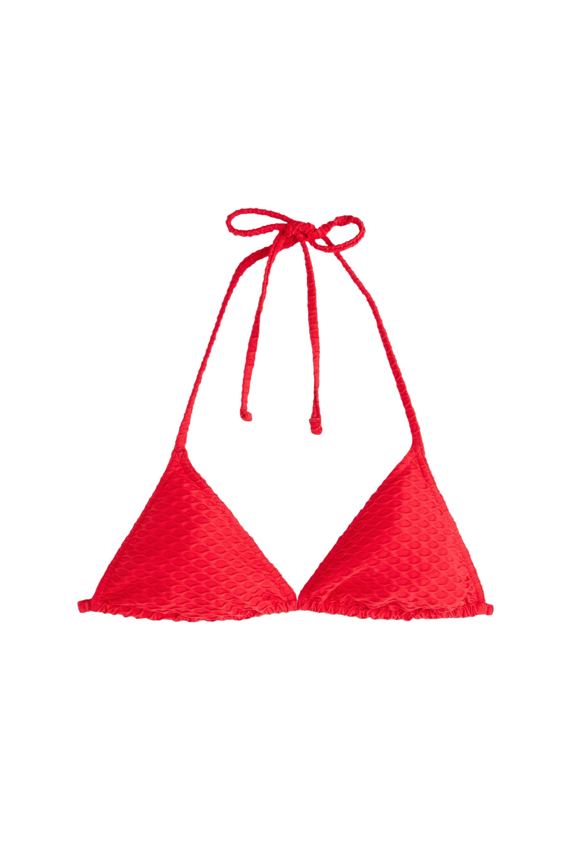 Haut de maillot de bain PRIA certifié OEKOTEX, Rouge, large image number 5
