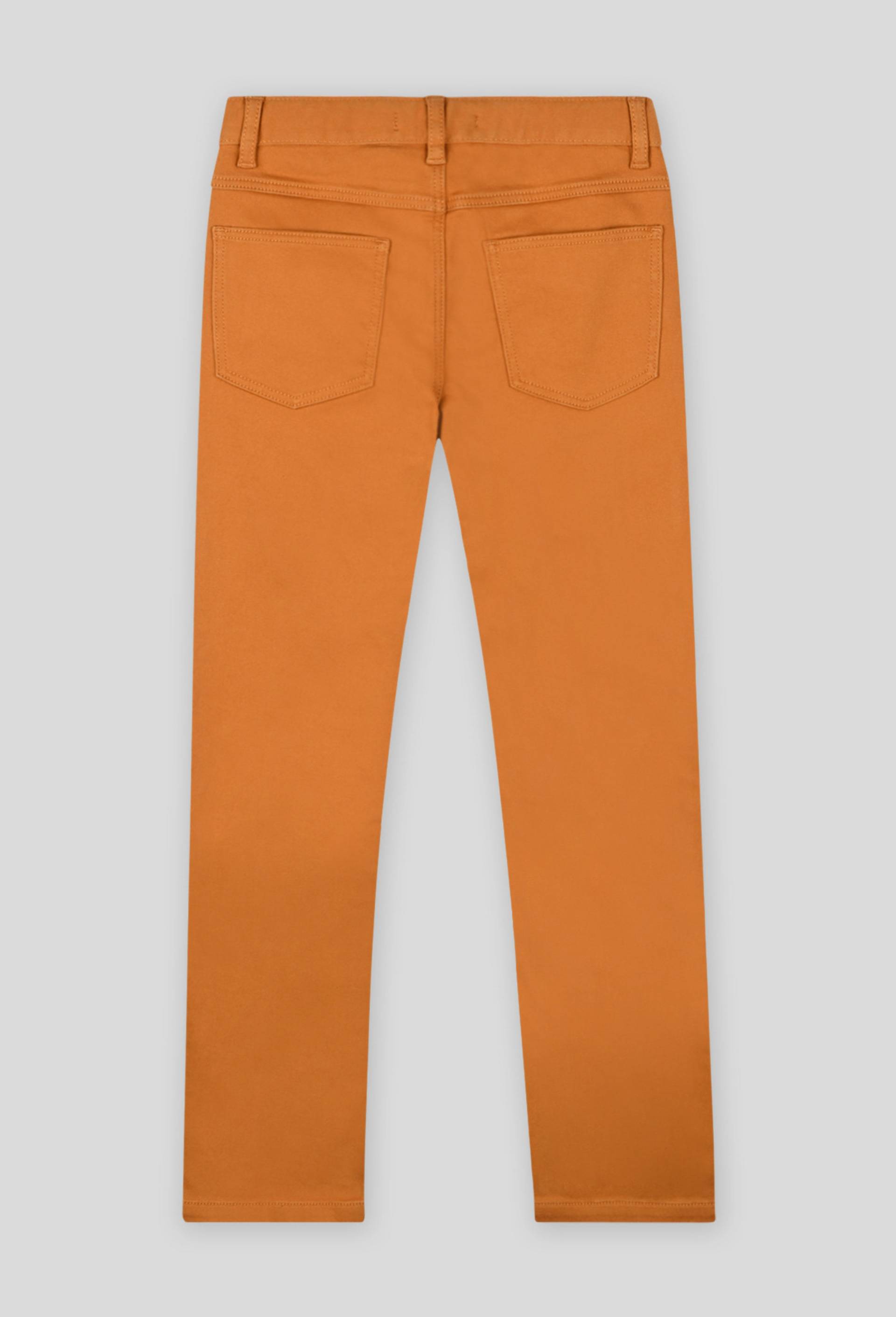Pantalon en maille confortable contenant du coton BIO, Brun clair, large image number 1.0