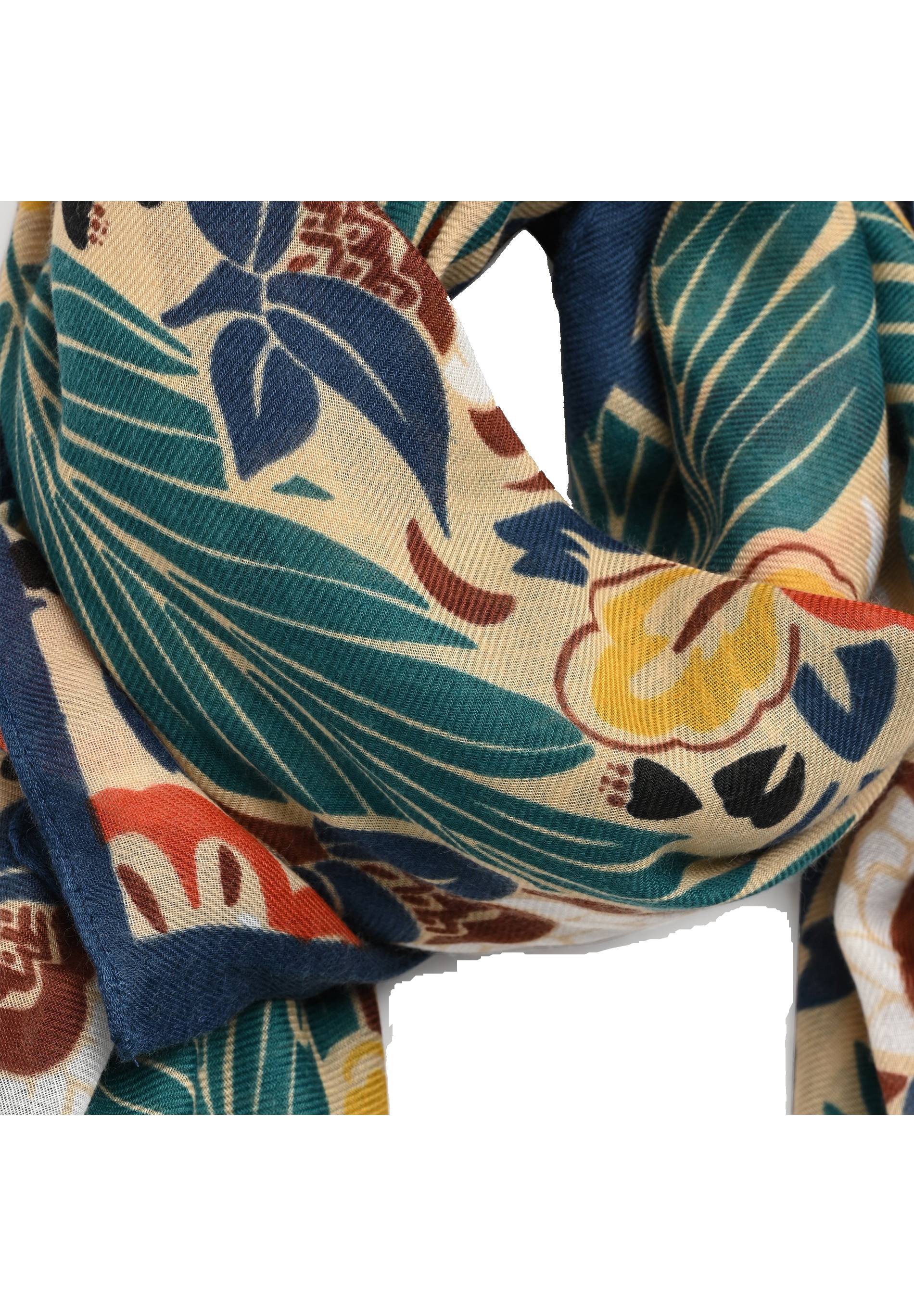 Etole imprimée, certifiée OEKO-TEX, Beige, large image number 5