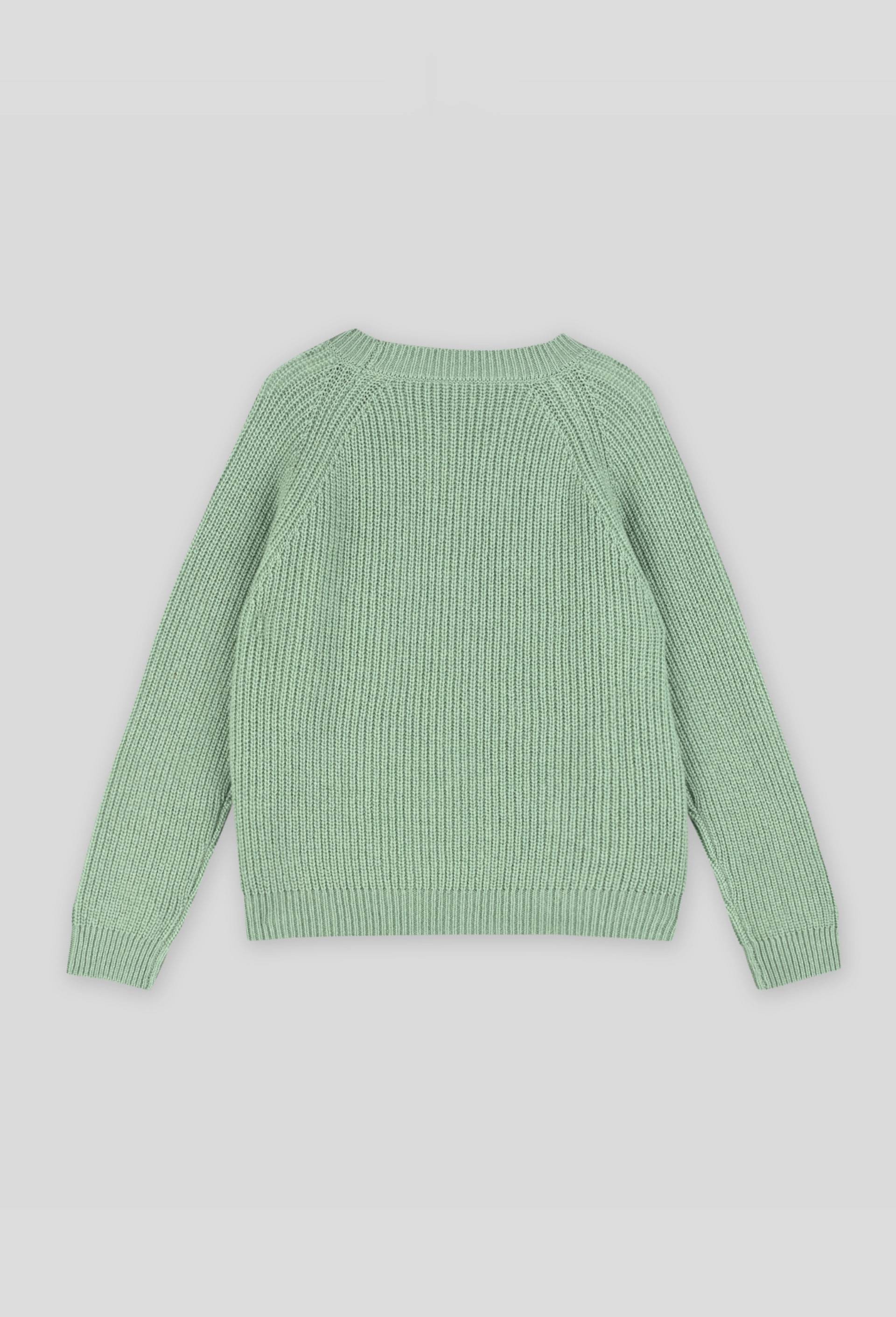 Pull en laine et cachemire, Vert, large image number 1