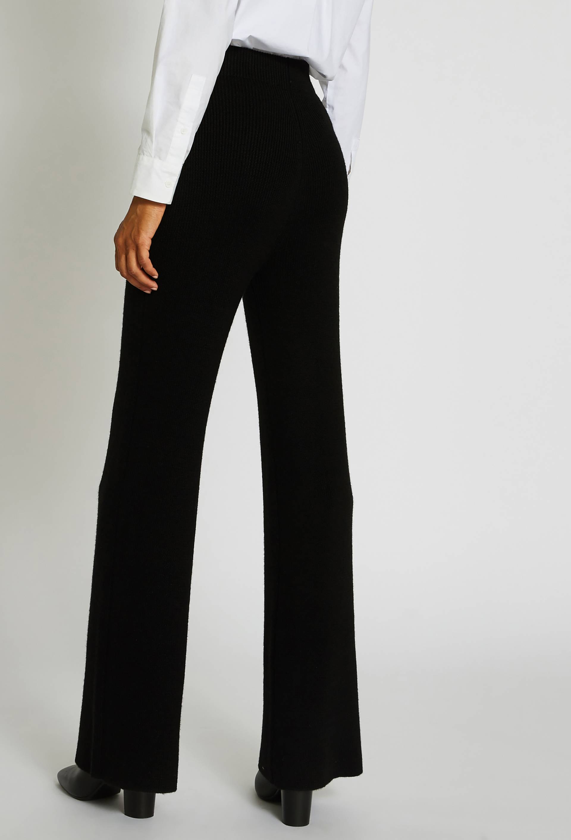 Pantalon en maille, Noir, large image number 1