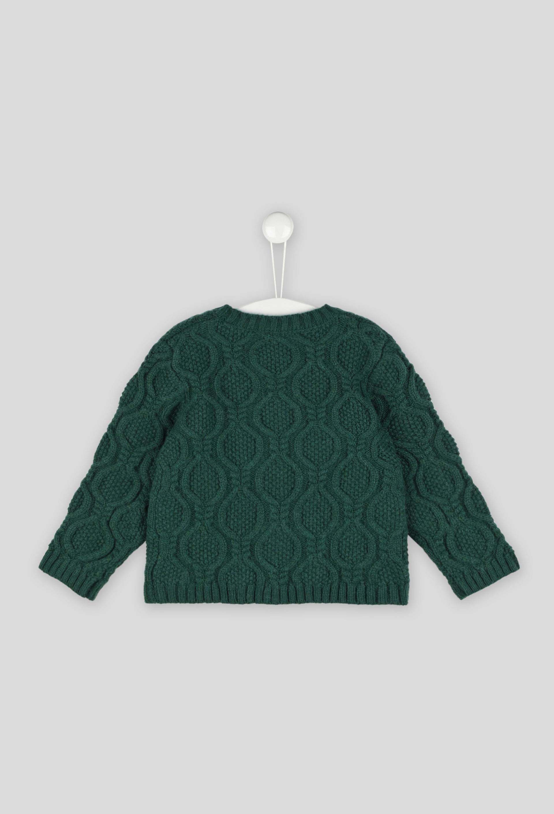Cardigan brodé, Vert foncé, large image number 1