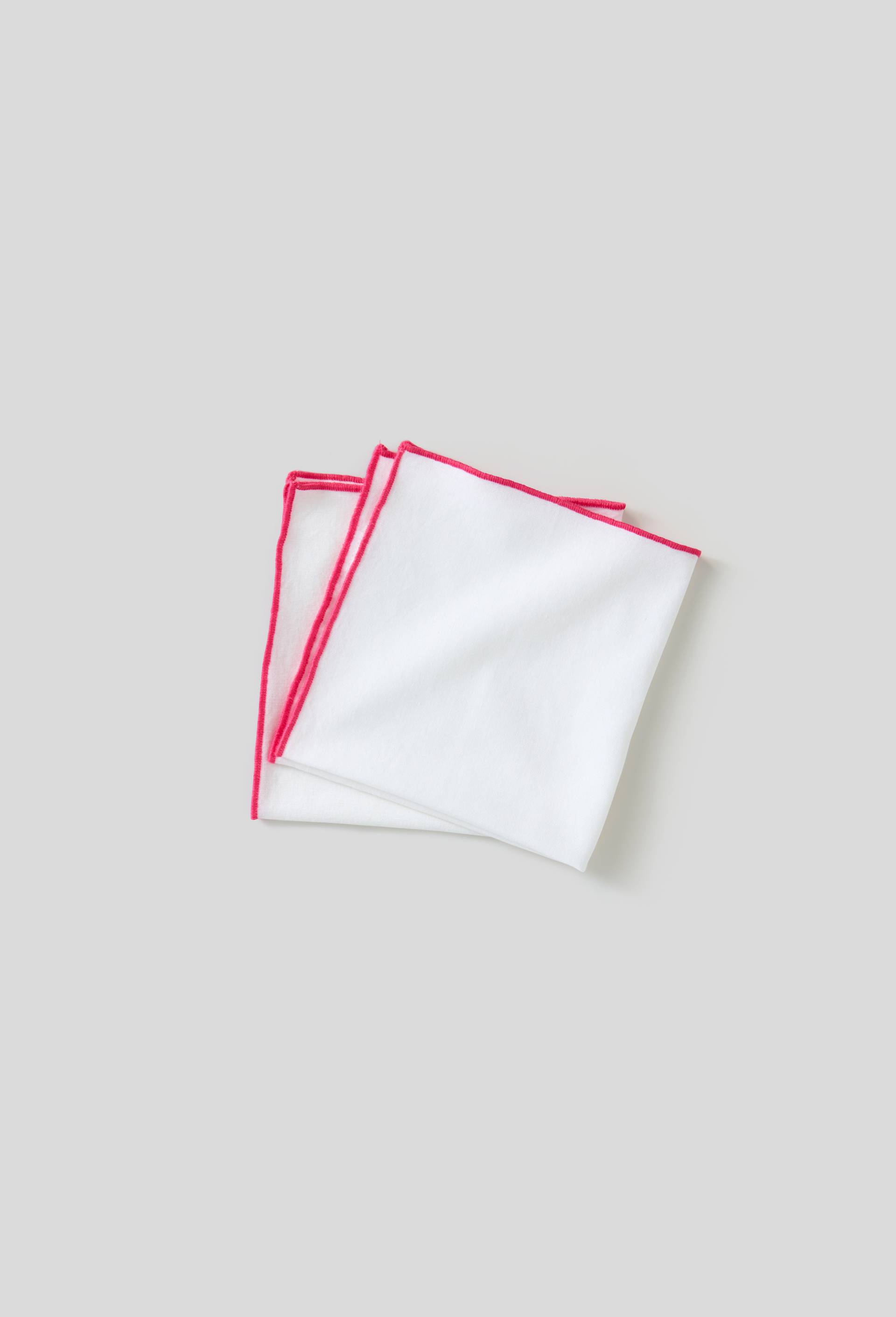 Lot de 2 serviettes, Rose foncé, large image number 0.0