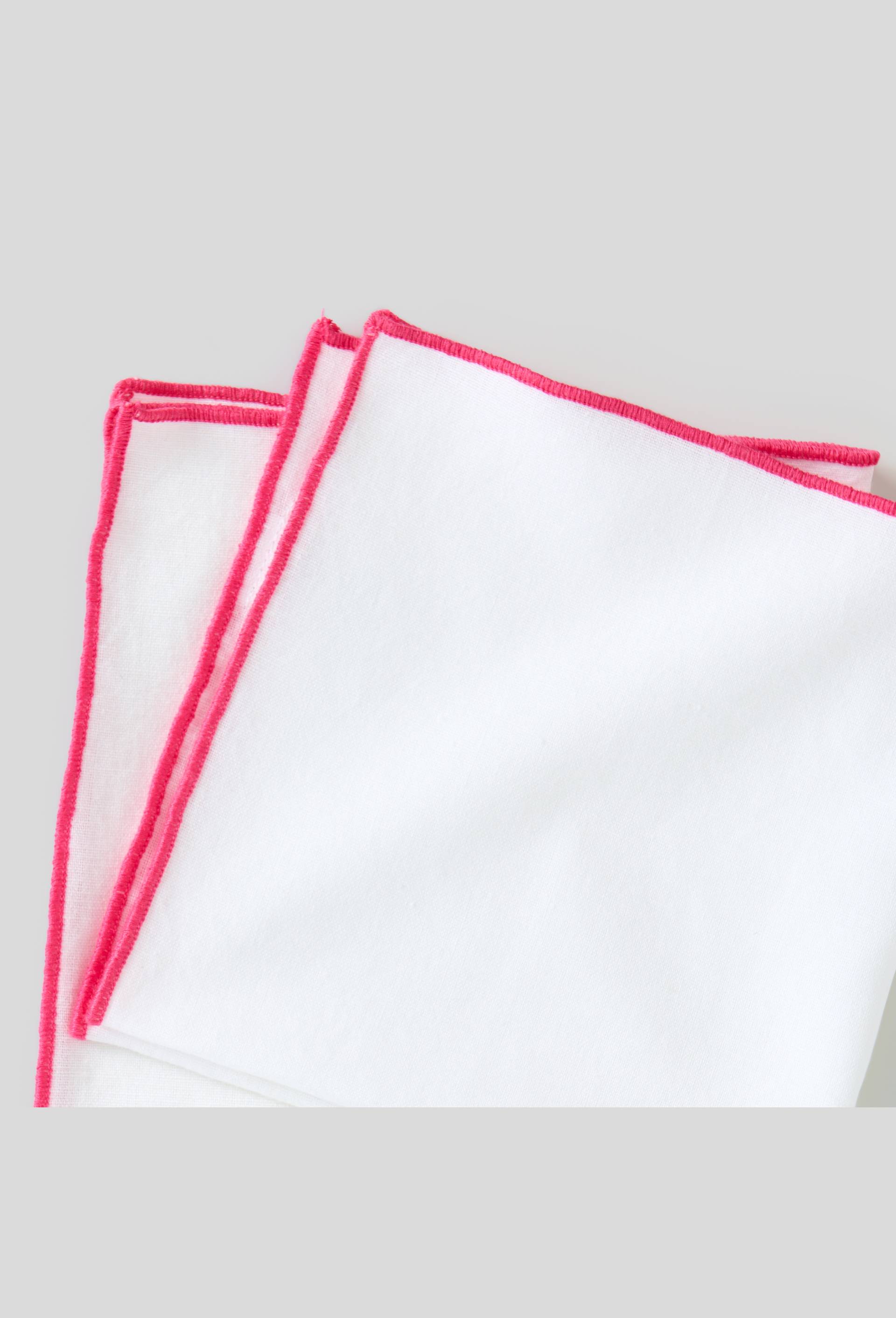 Lot de 2 serviettes, Rose foncé, large image number 1