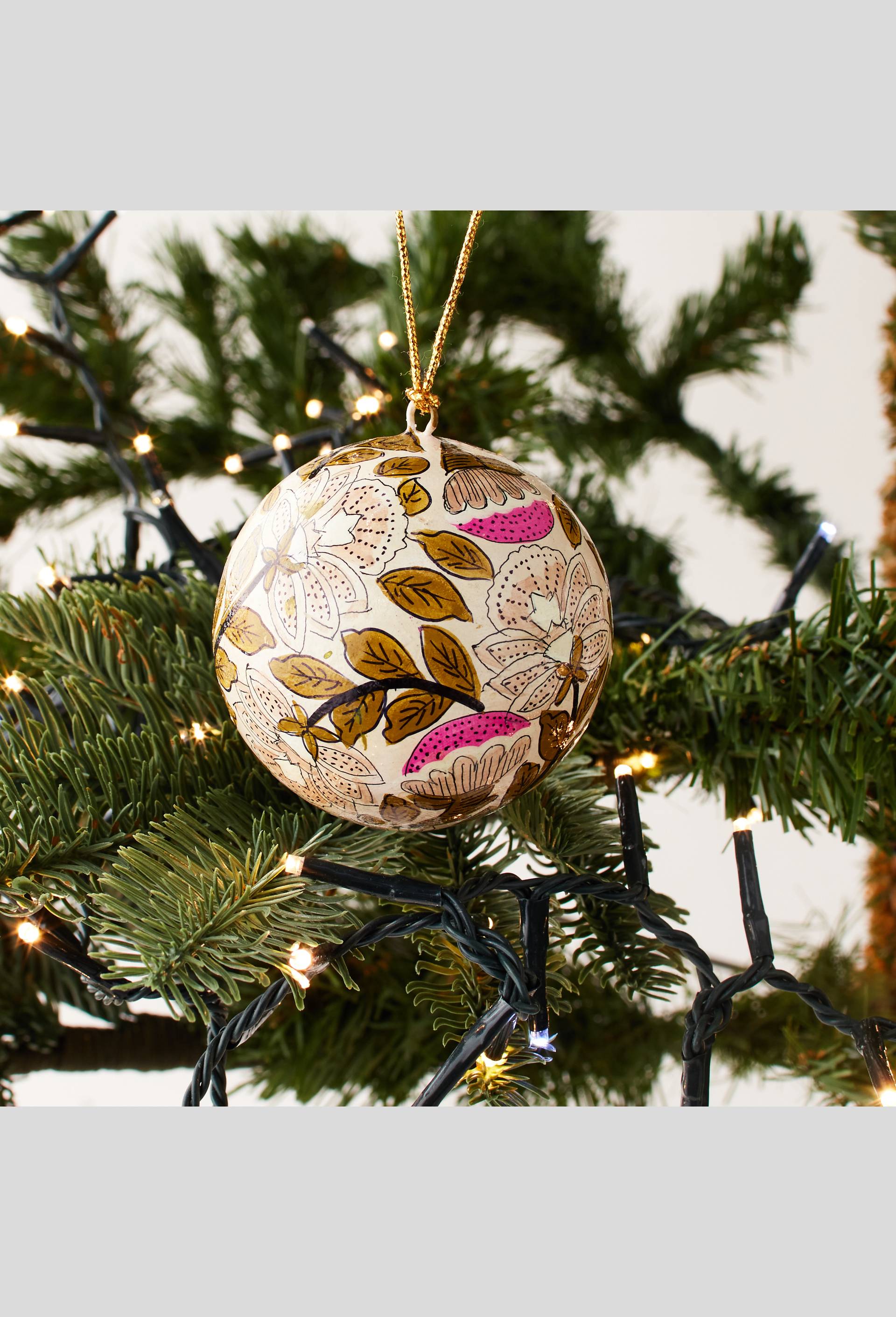 Boule de Noël ange, Multicolore, large image number 1