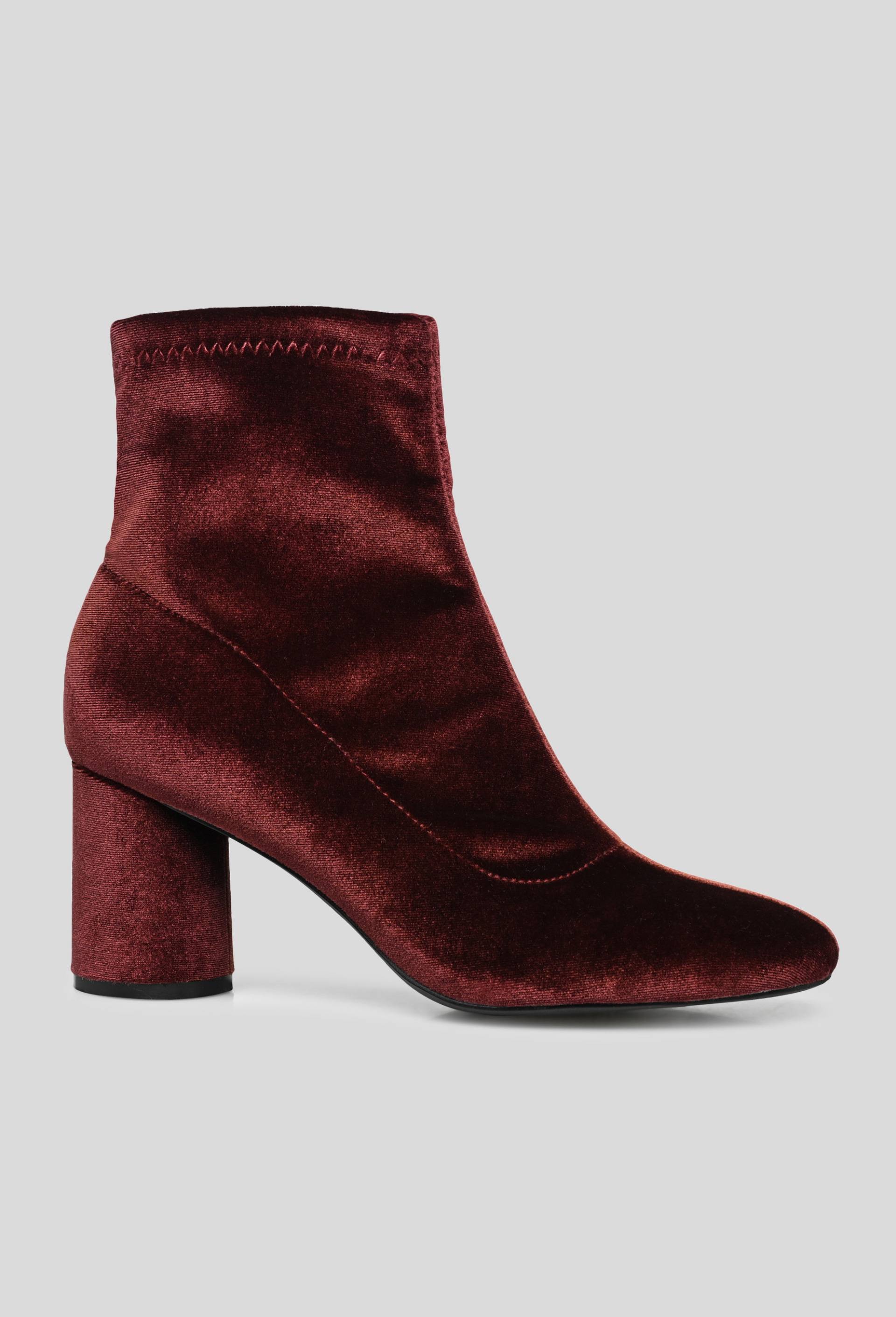 Bottines &agrave; talon, Rouge fonc&eacute;, large image number 0
