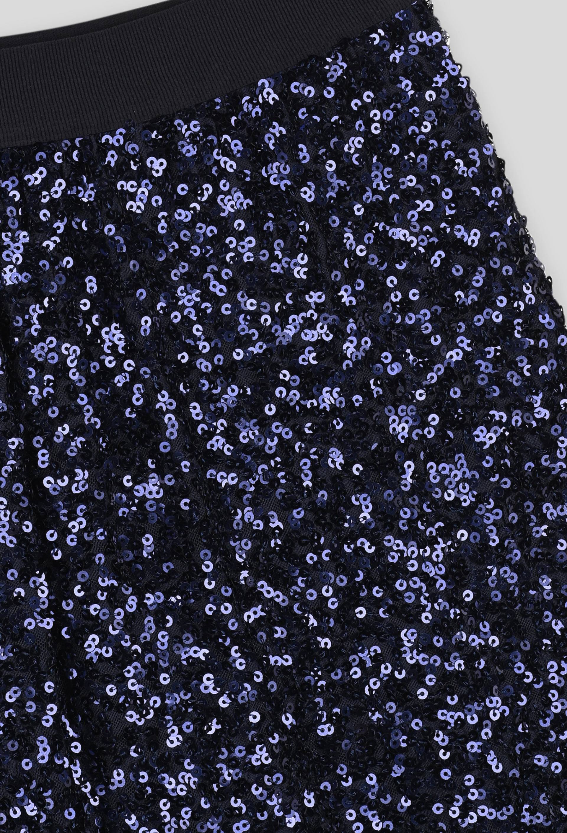 Jupe &agrave; sequins, Bleu fonc&eacute;, large image number 2