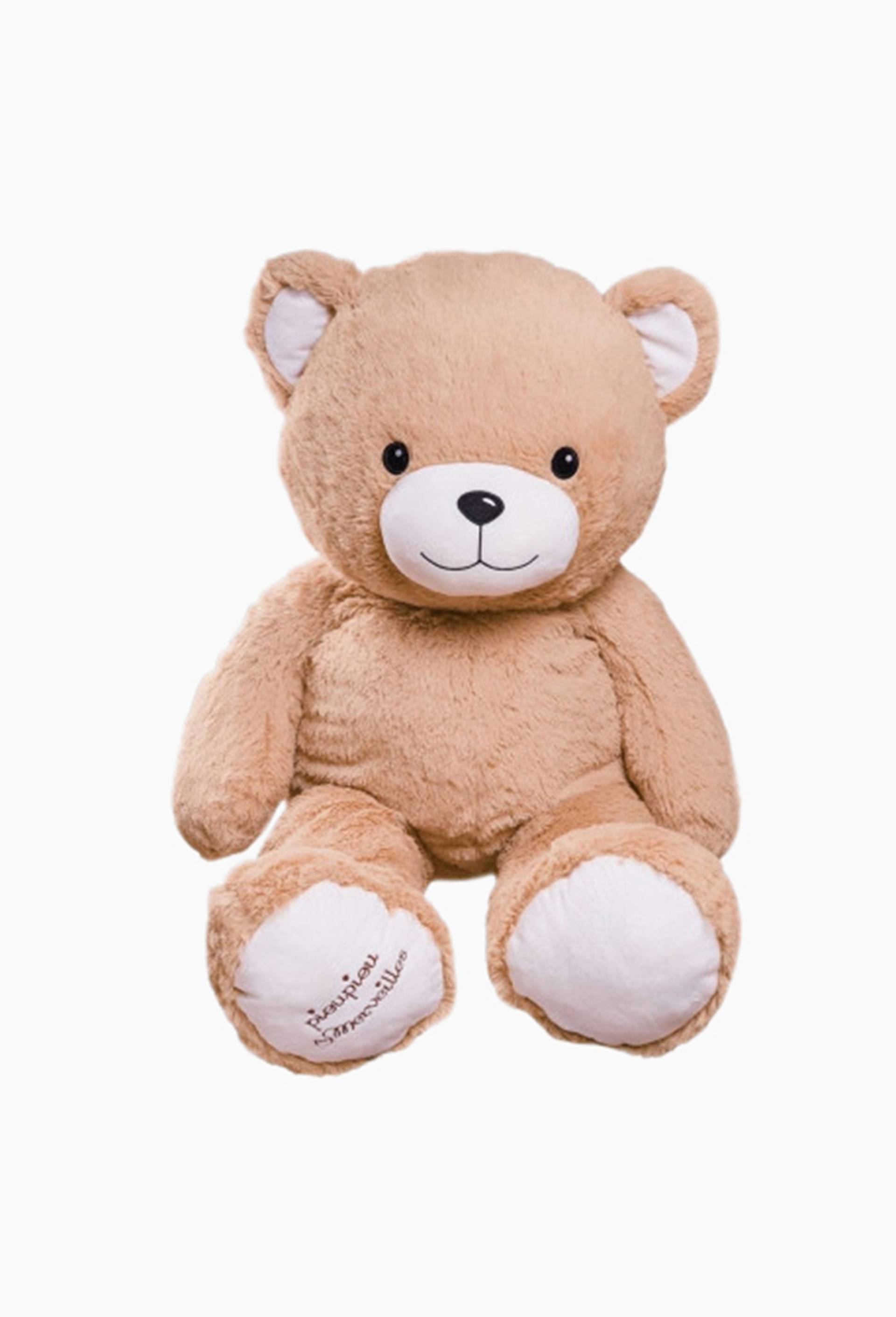 Peluche g&eacute;ante - Ours Gaston - 100cm, Multicolore, large image number 0