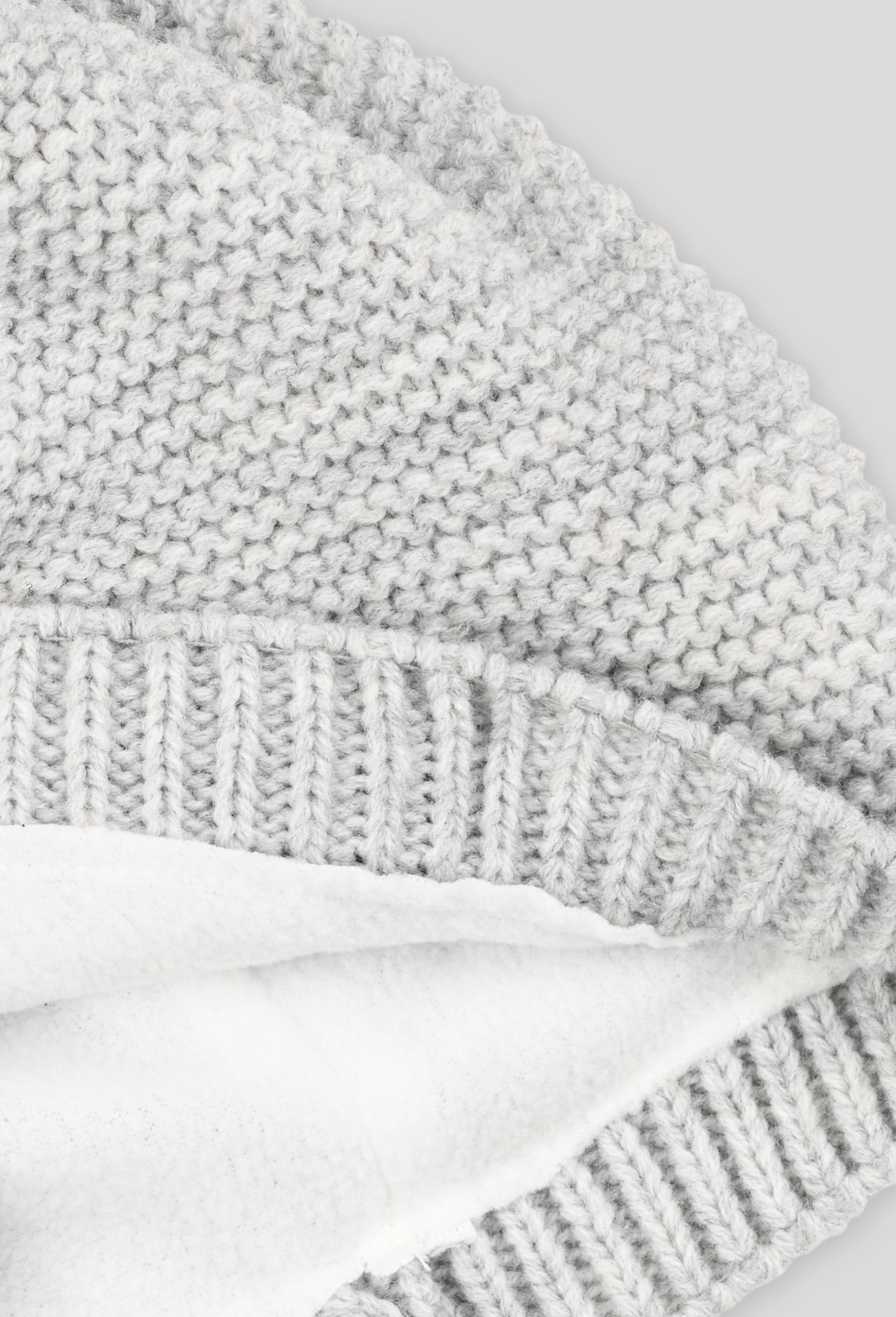 Bonnet maille F, Gris, large image number 1.0
