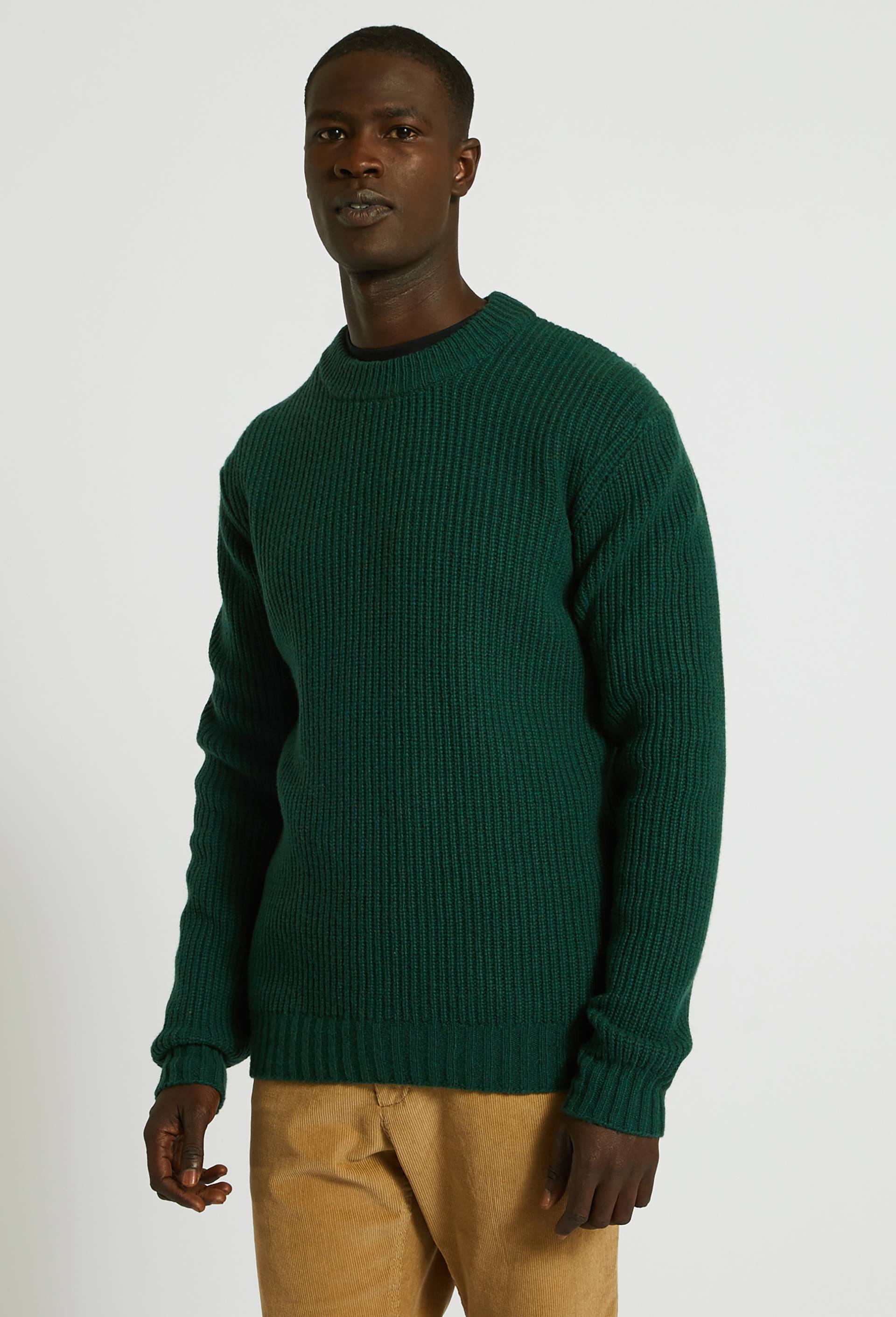 Pull contenant de la laine, Vert foncé, large image number 0.0