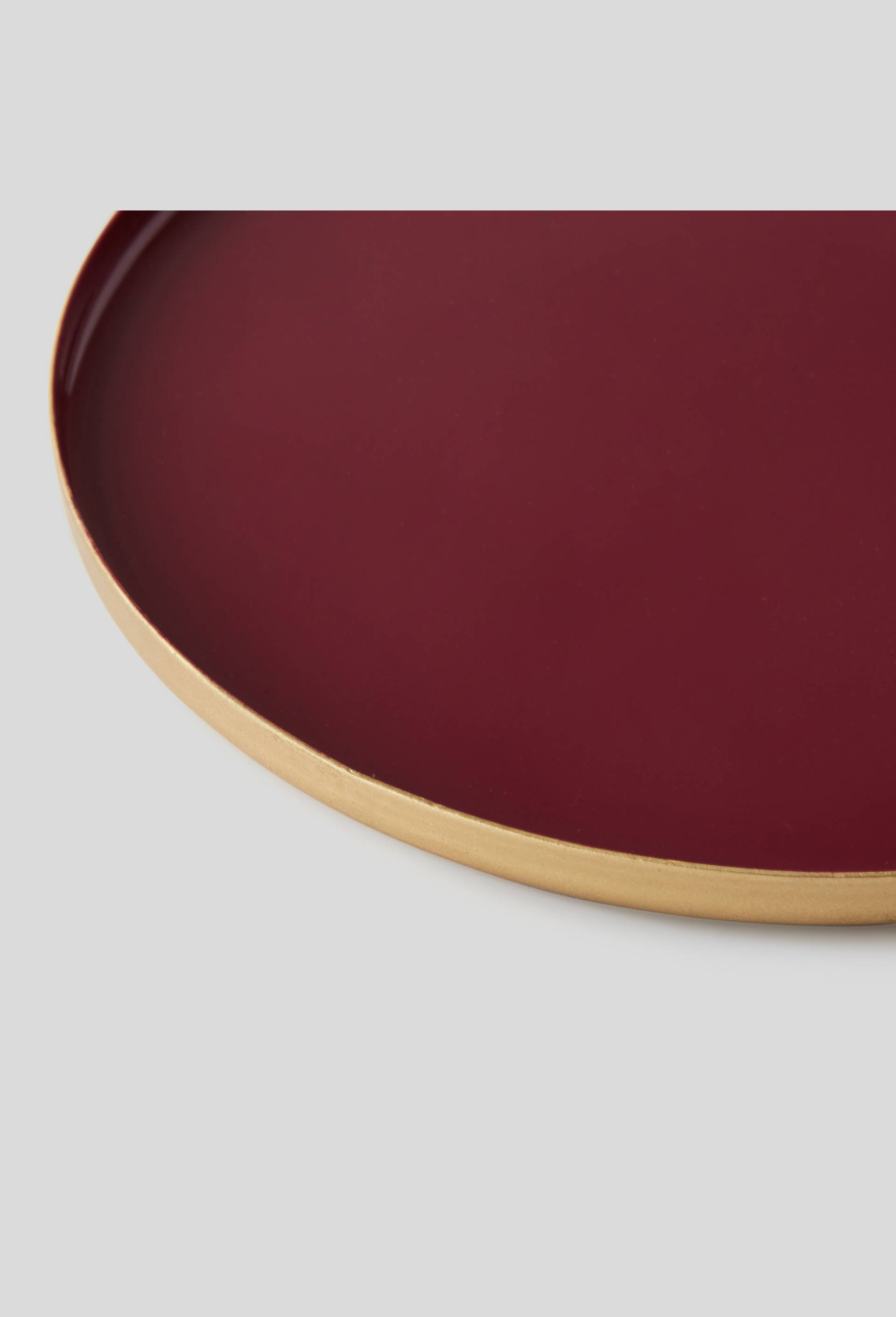 Plateau cordovan, Rouge foncé, large image number 1.0