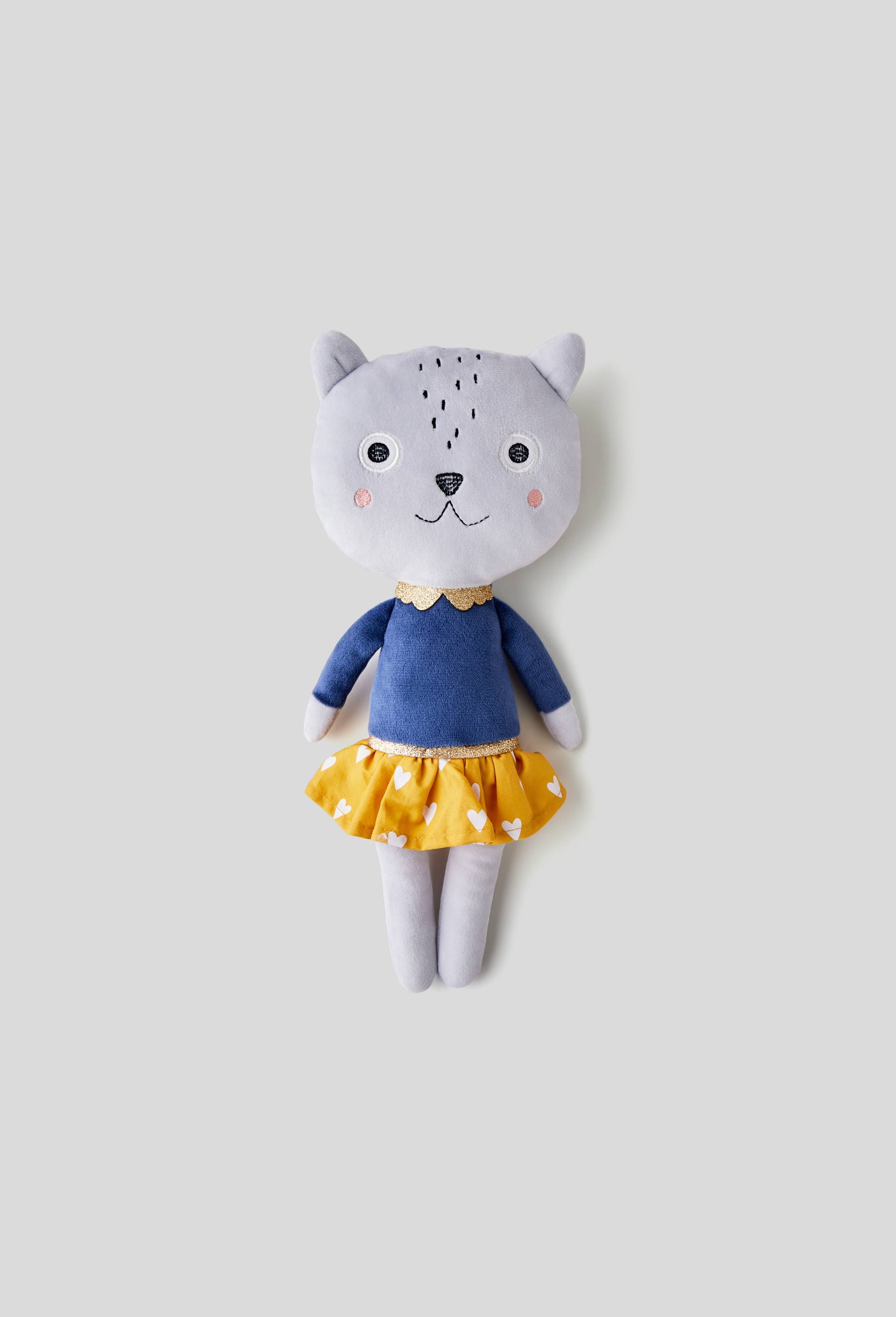Doudou solidaire Rita, Multicolore, large image number 0.0