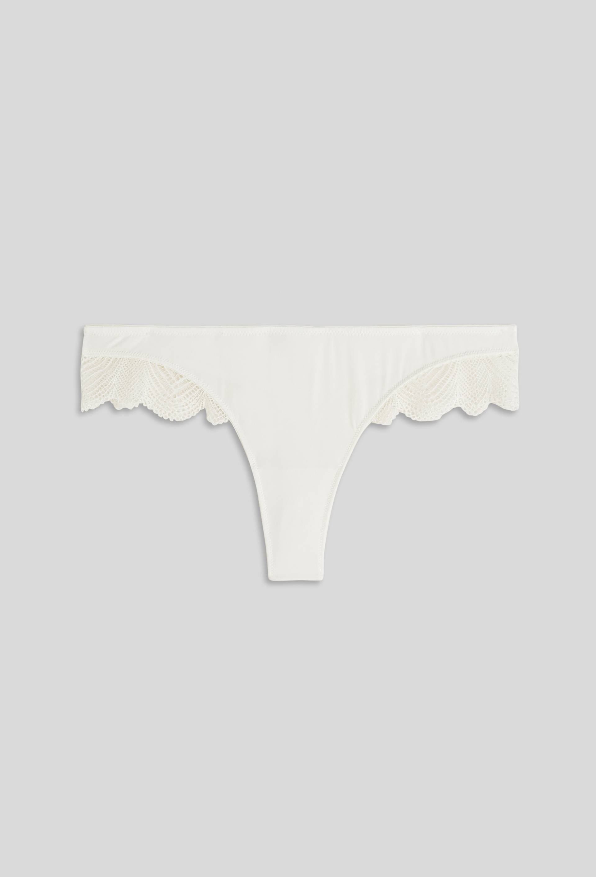 DOLO tanga dentelle, Ecru, large image number 2