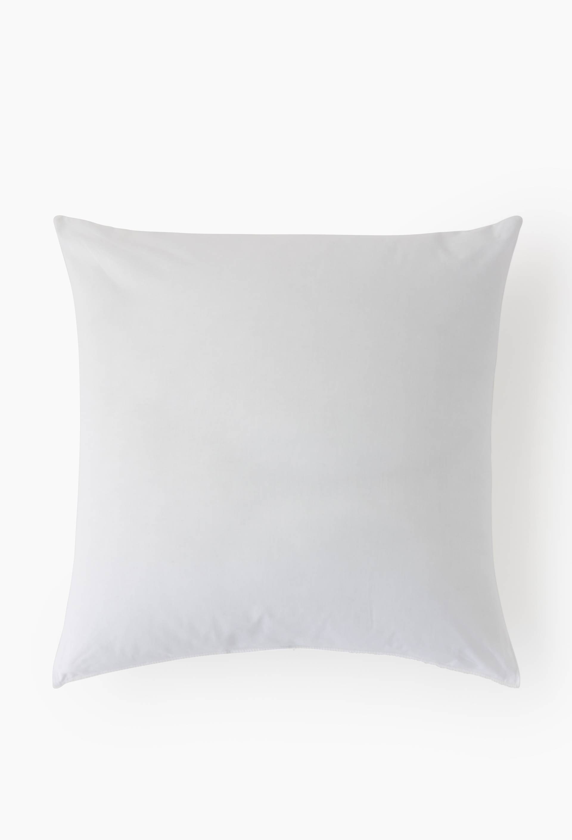 Oreiller carré, 60x60cm, enveloppe 100% coton, Blanc, large image number 0.0