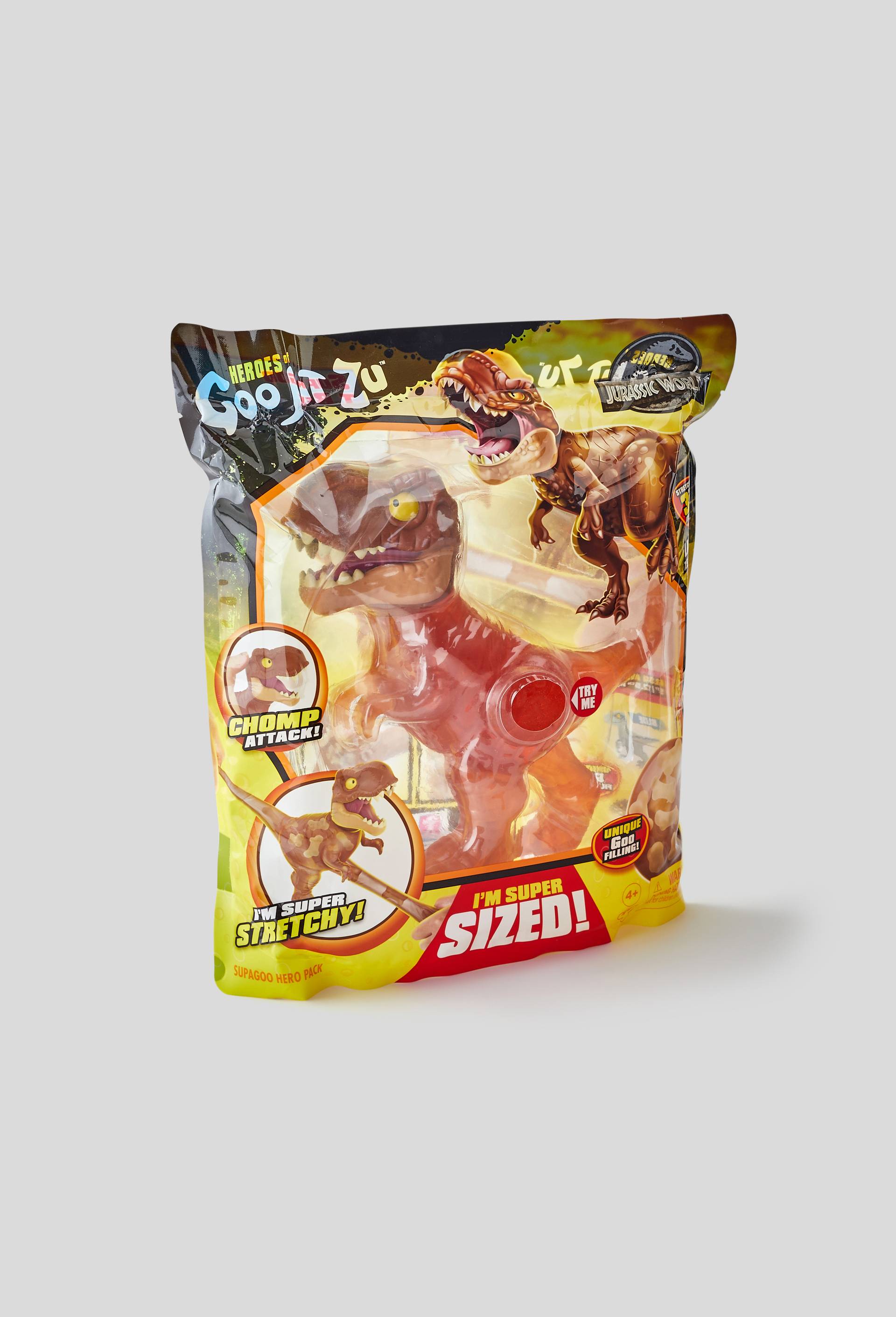 Supagoo T Rex Jurassic World - Goo Jit Zu, Multicolore, large image number 0.0
