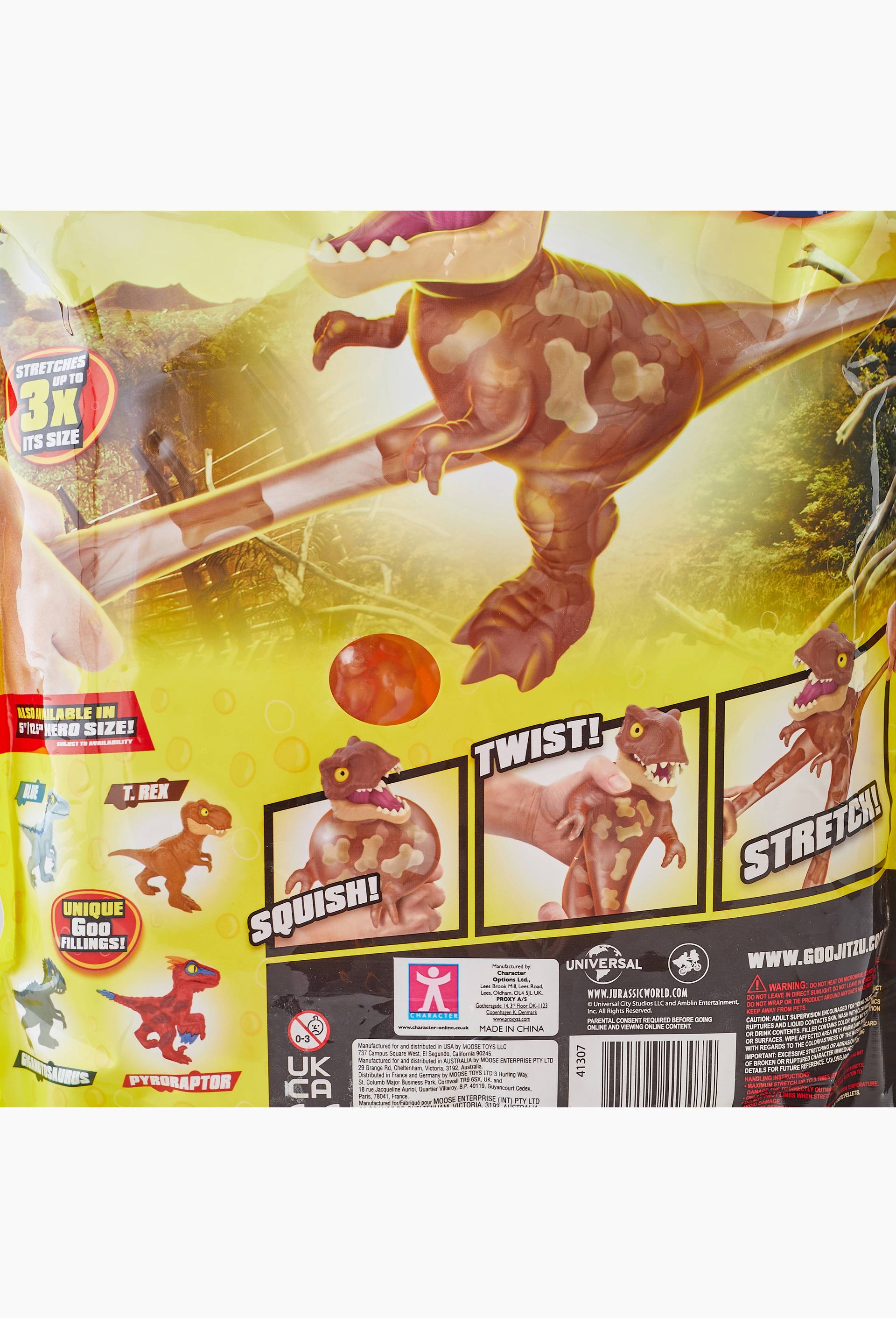 Supagoo T Rex Jurassic World - Goo Jit Zu, Multicolore, large image number 1.0