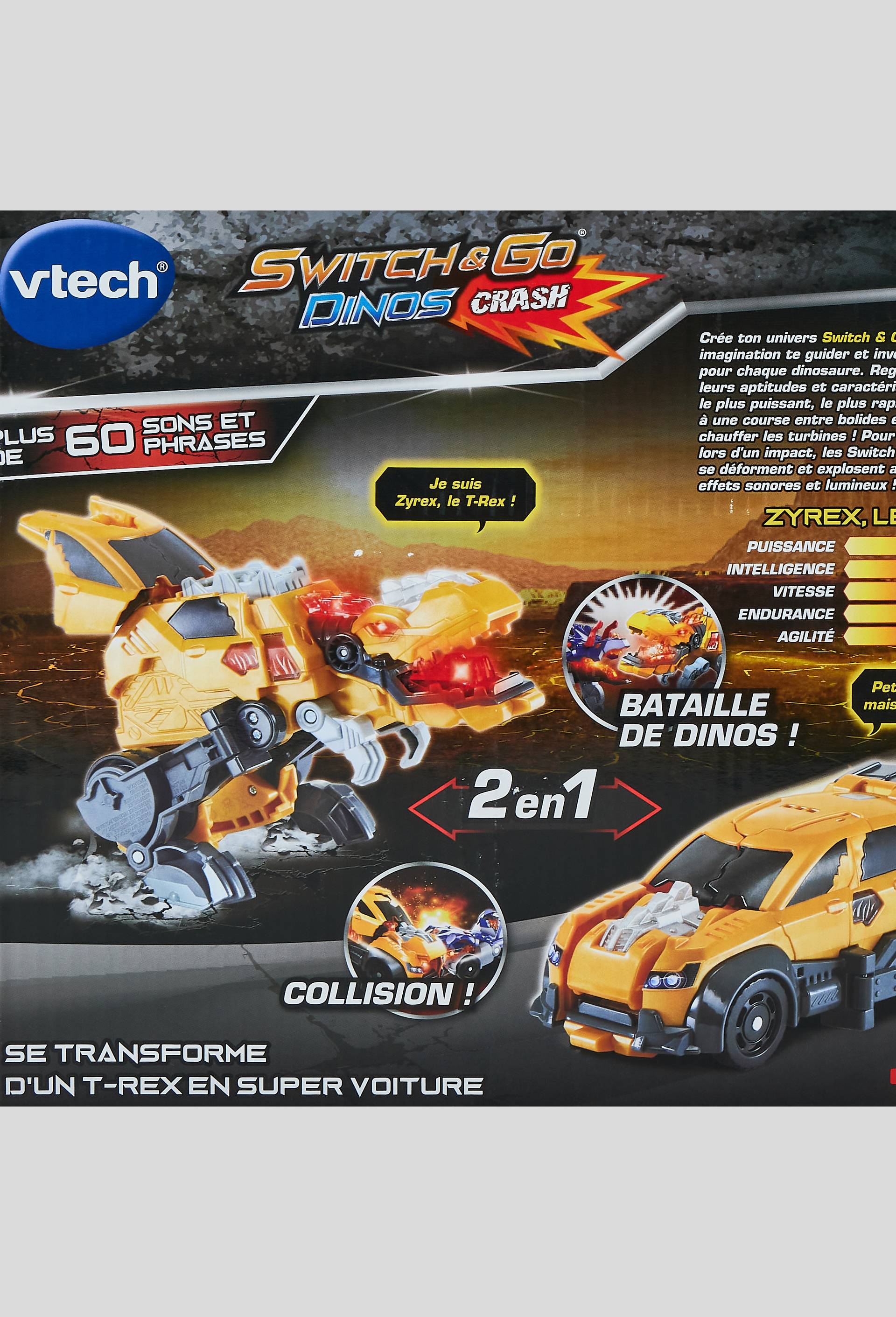 Switch & Go Dinos Fire - Zyrex, Multicolore, large image number 1