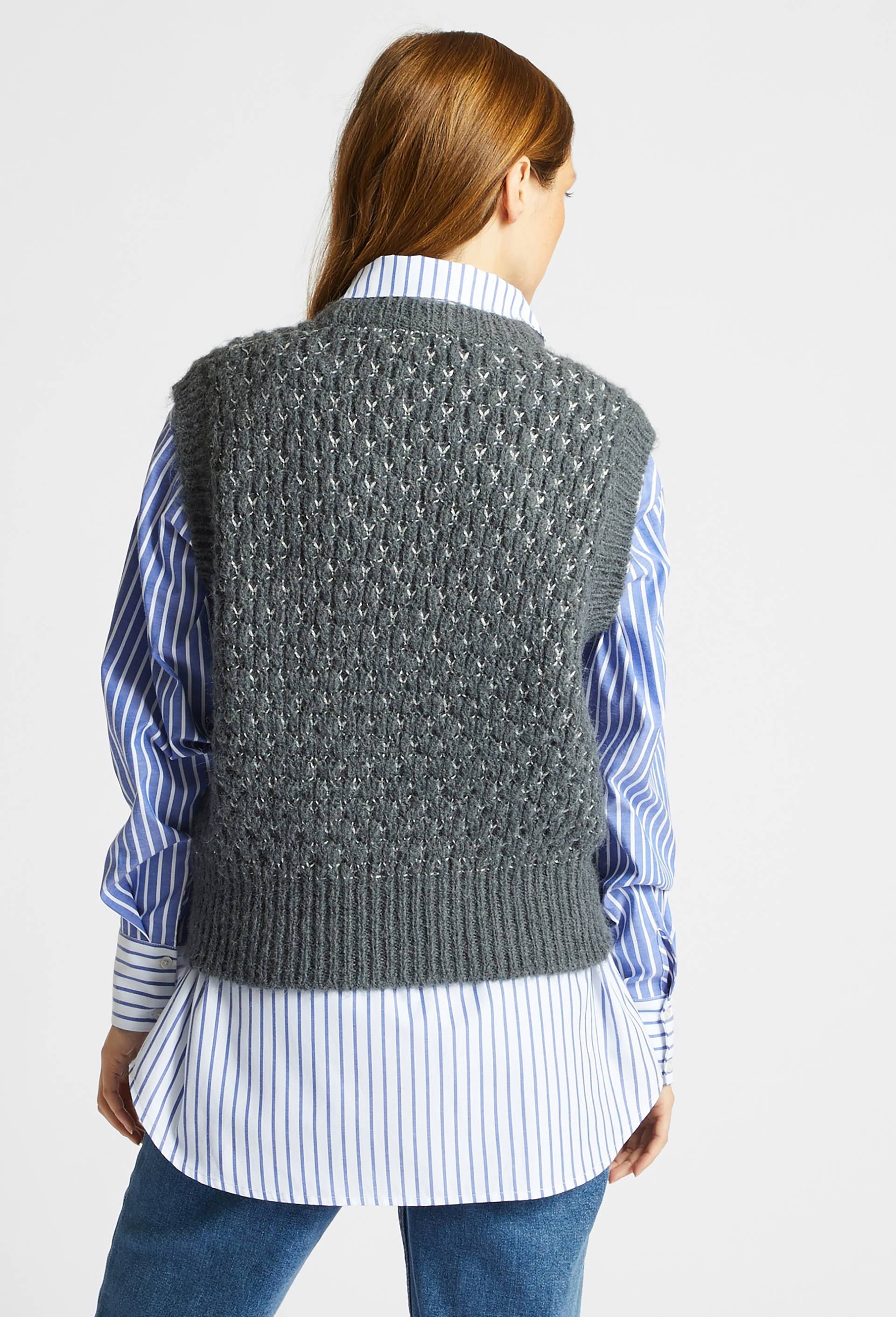 Pull sans manches, Gris foncé, large image number 1