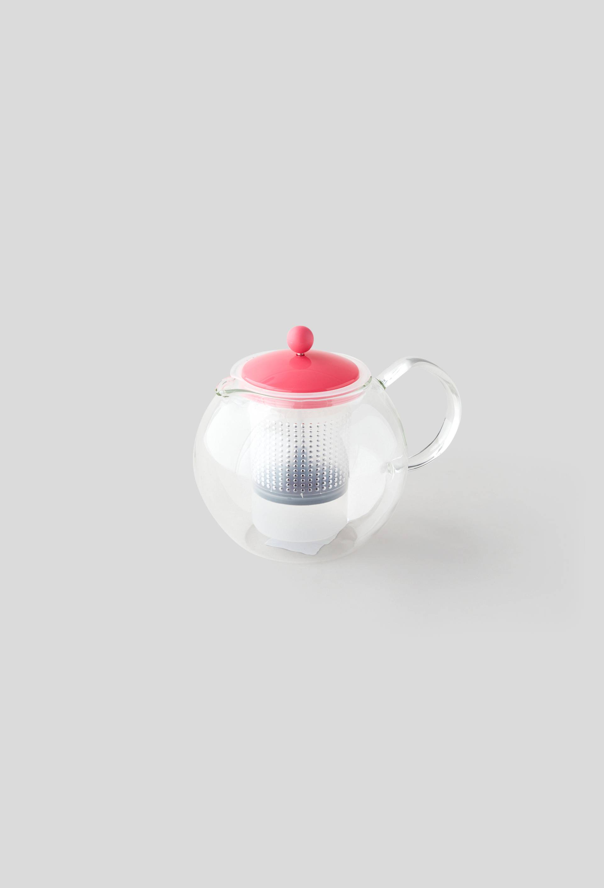 Théière, Rose foncé, large image number 0