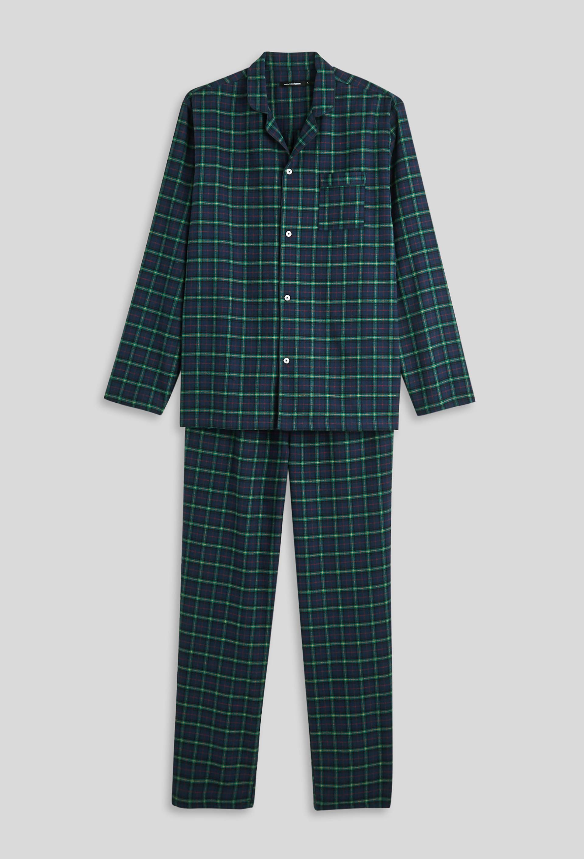 Ensemble de pyjama en coton, Bleu foncé, large image number 2.0