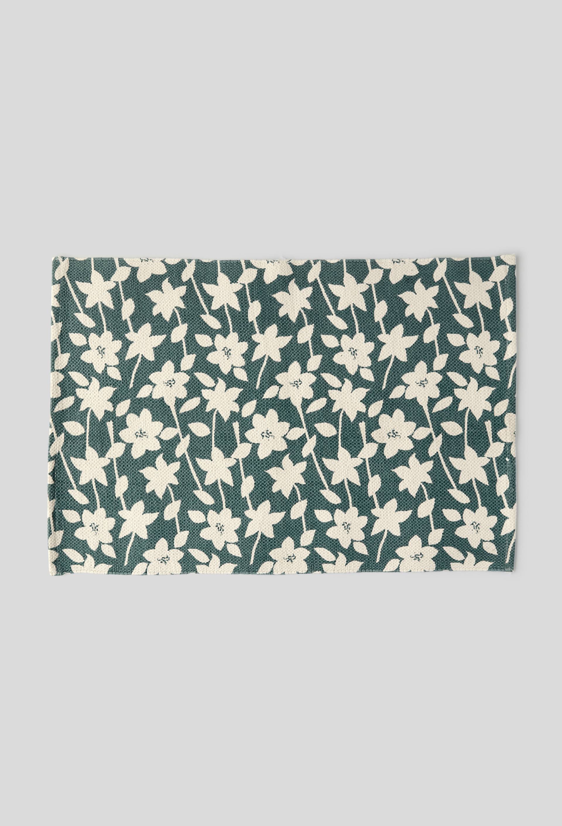 TAPIS PRINT GIULIA 50 x 80 cm, Vert foncé, large image number 0