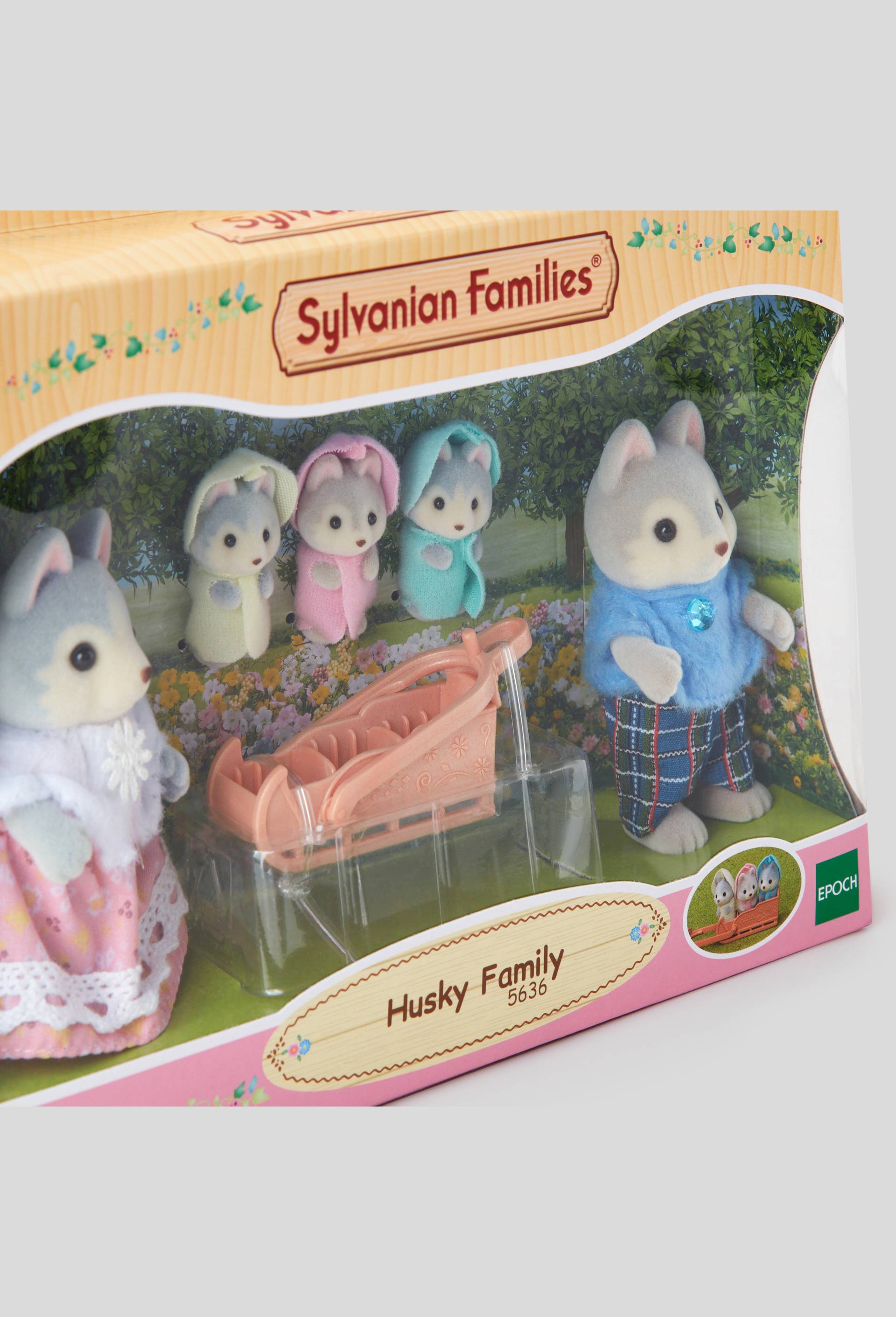 La famille husky Sylvanian, Multicolore, large image number 1.0