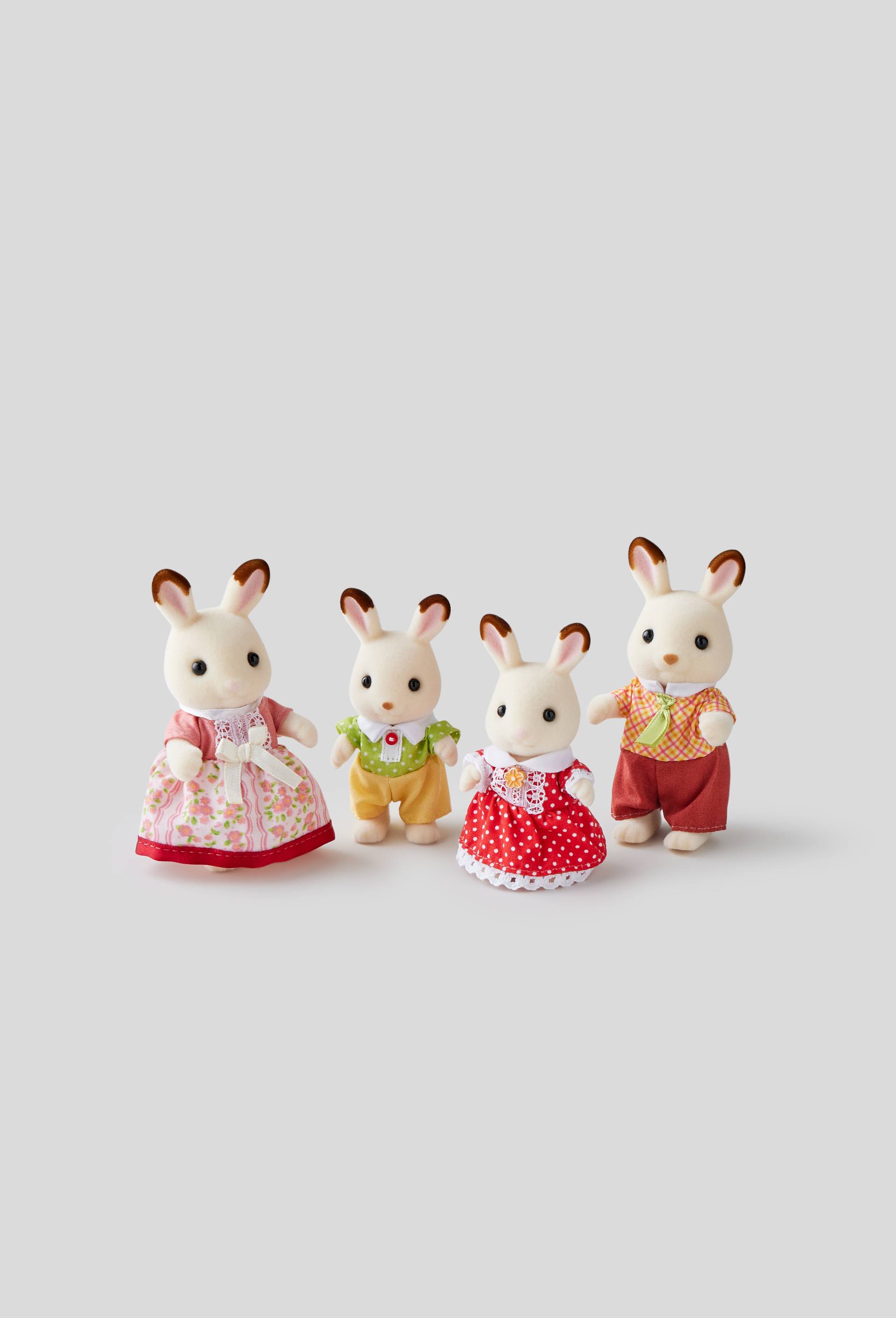La famille Lapin Chocolat Sylvanian, Multicolore, large image number 0