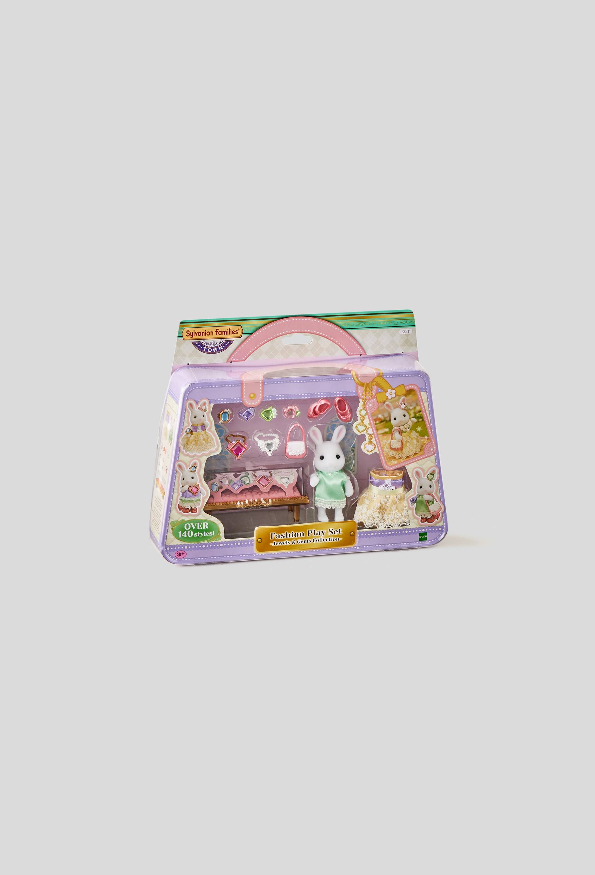 La valisette de mode et grande sur Lapin Neige Sylvanian, Multicolore, large image number 0