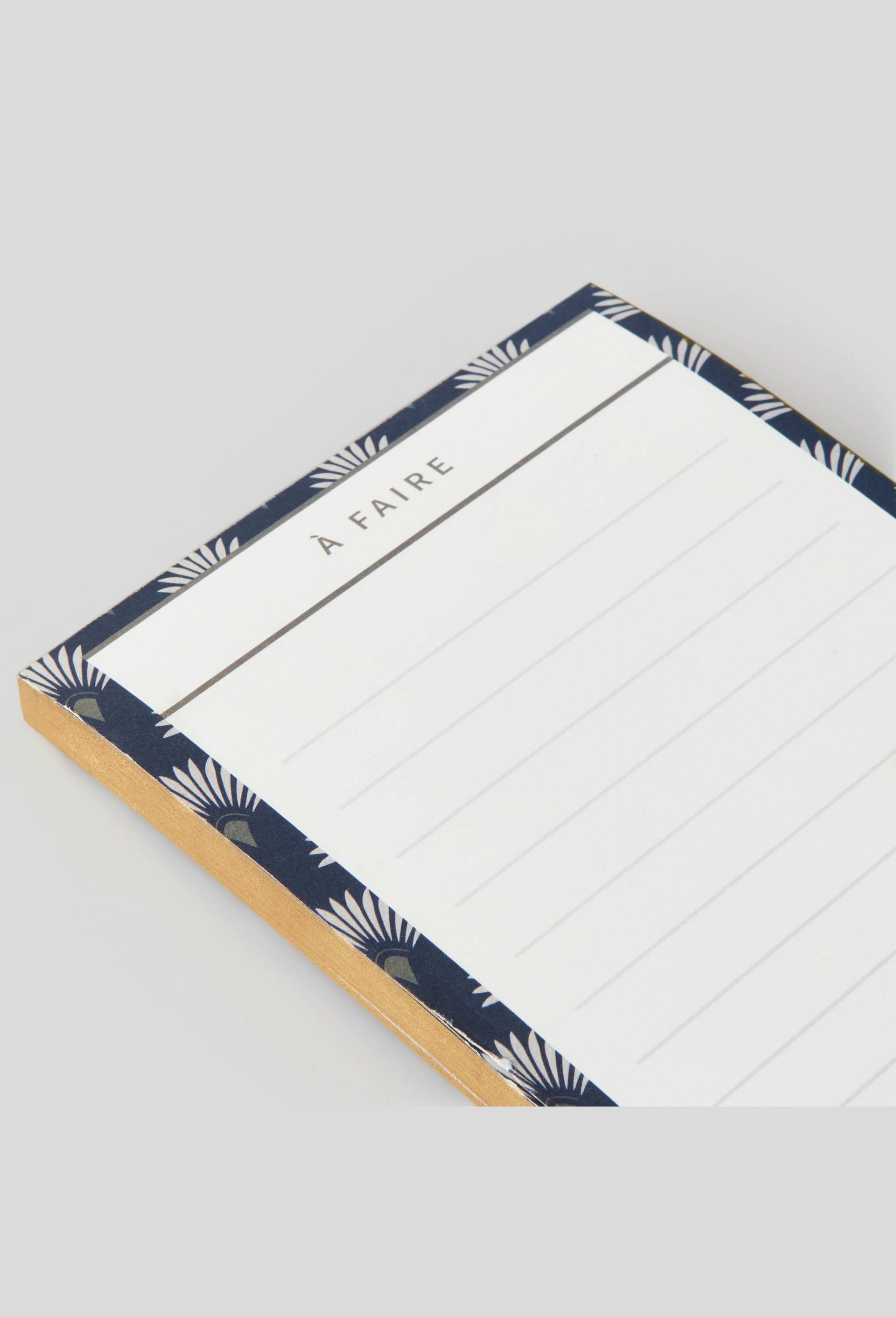 Bloc notes, Bleu foncé, large image number 1