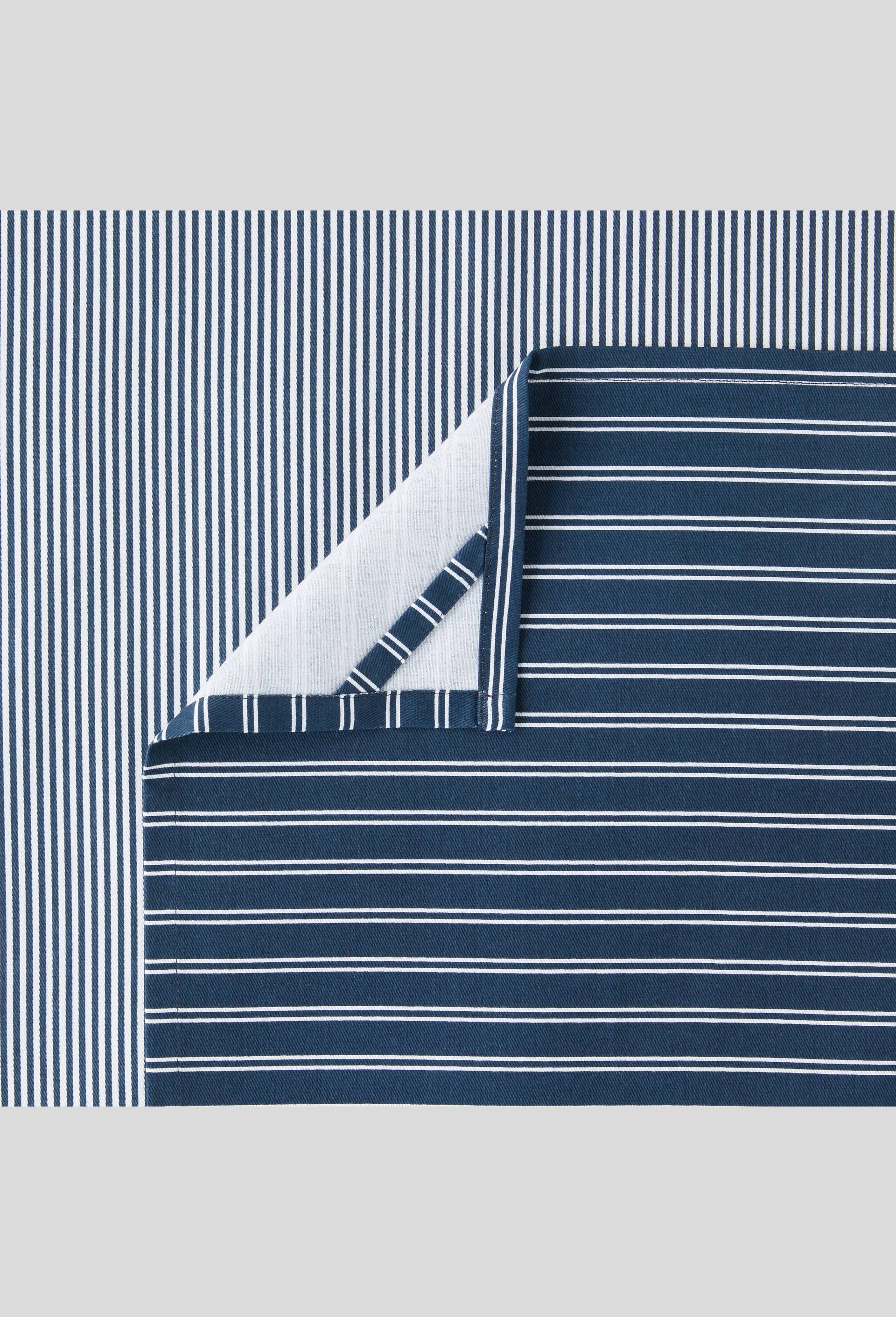 Set de 2 torchons bleu, Bleu foncé, large image number 1.0