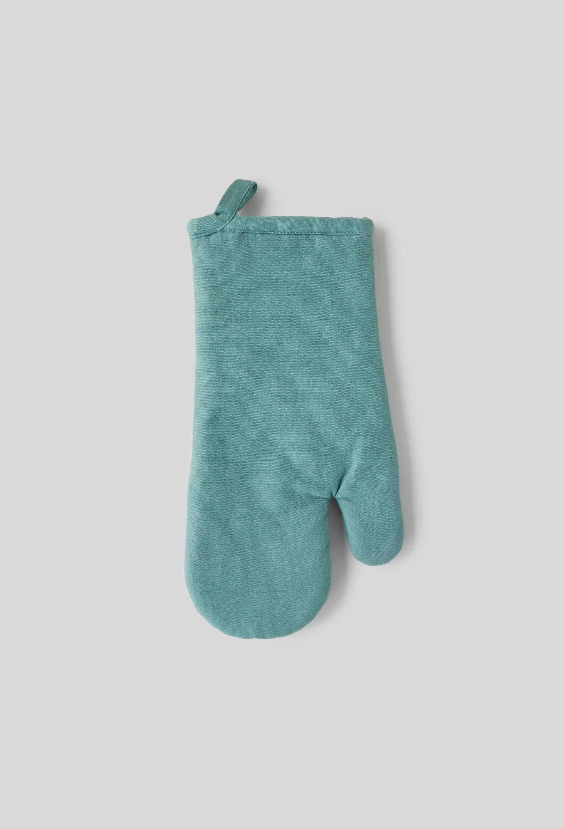 GANT UNI PIN Coloris PIN 16x33cm Coton bio, Vert foncé, large image number 0