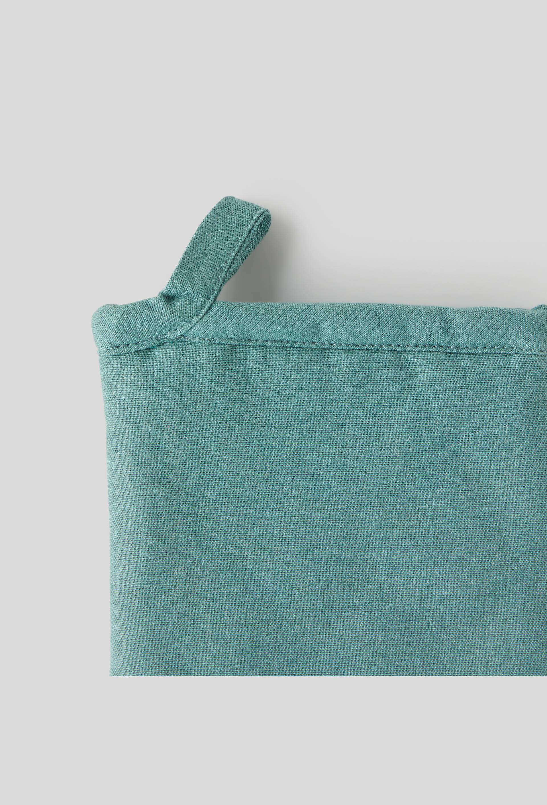 GANT UNI PIN Coloris PIN 16x33cm Coton bio, Vert foncé, large image number 1