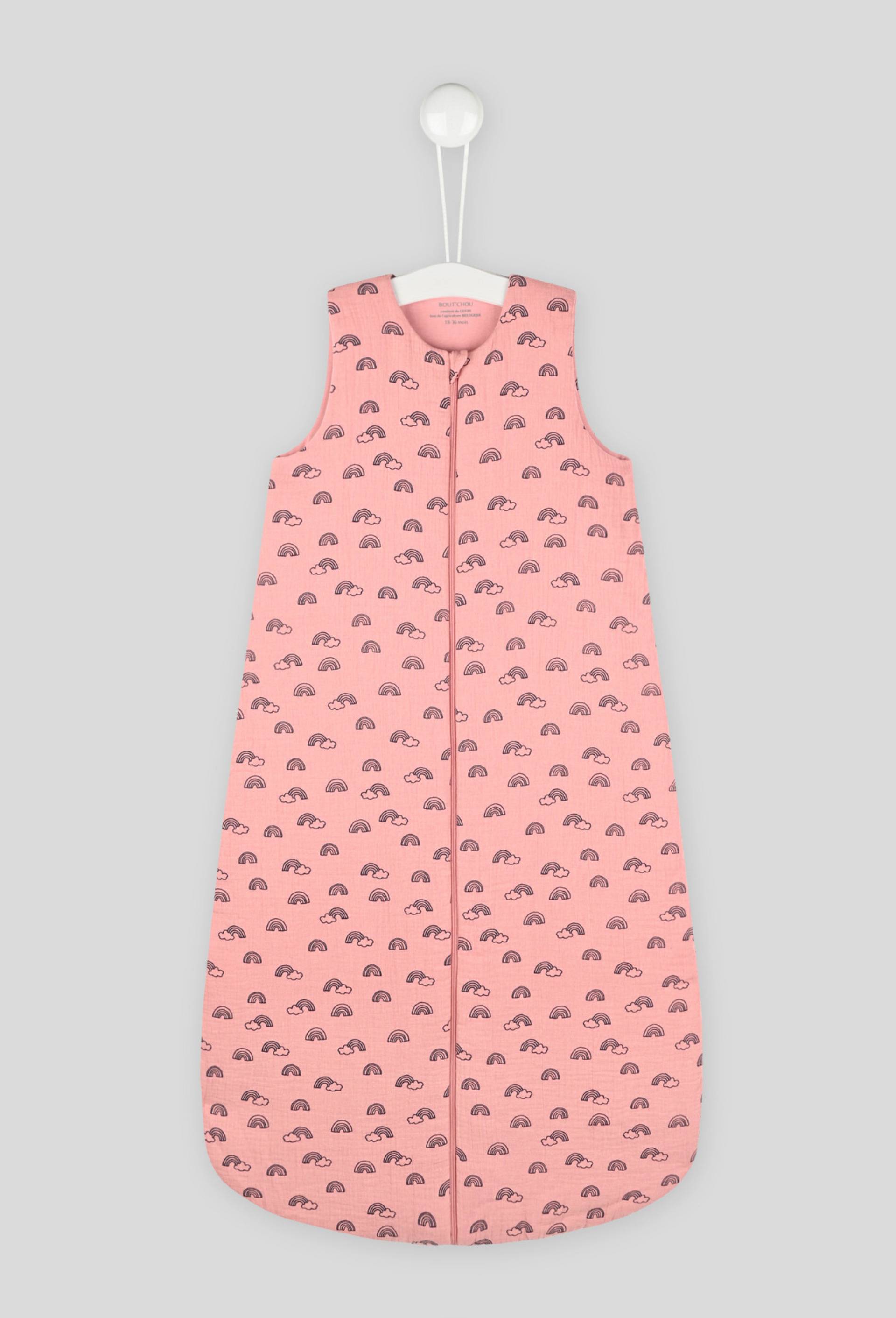 Gigoteuse doublée, contient du coton Bio, Oeko-Tex, TOG 2,5, Rose, large image number 0