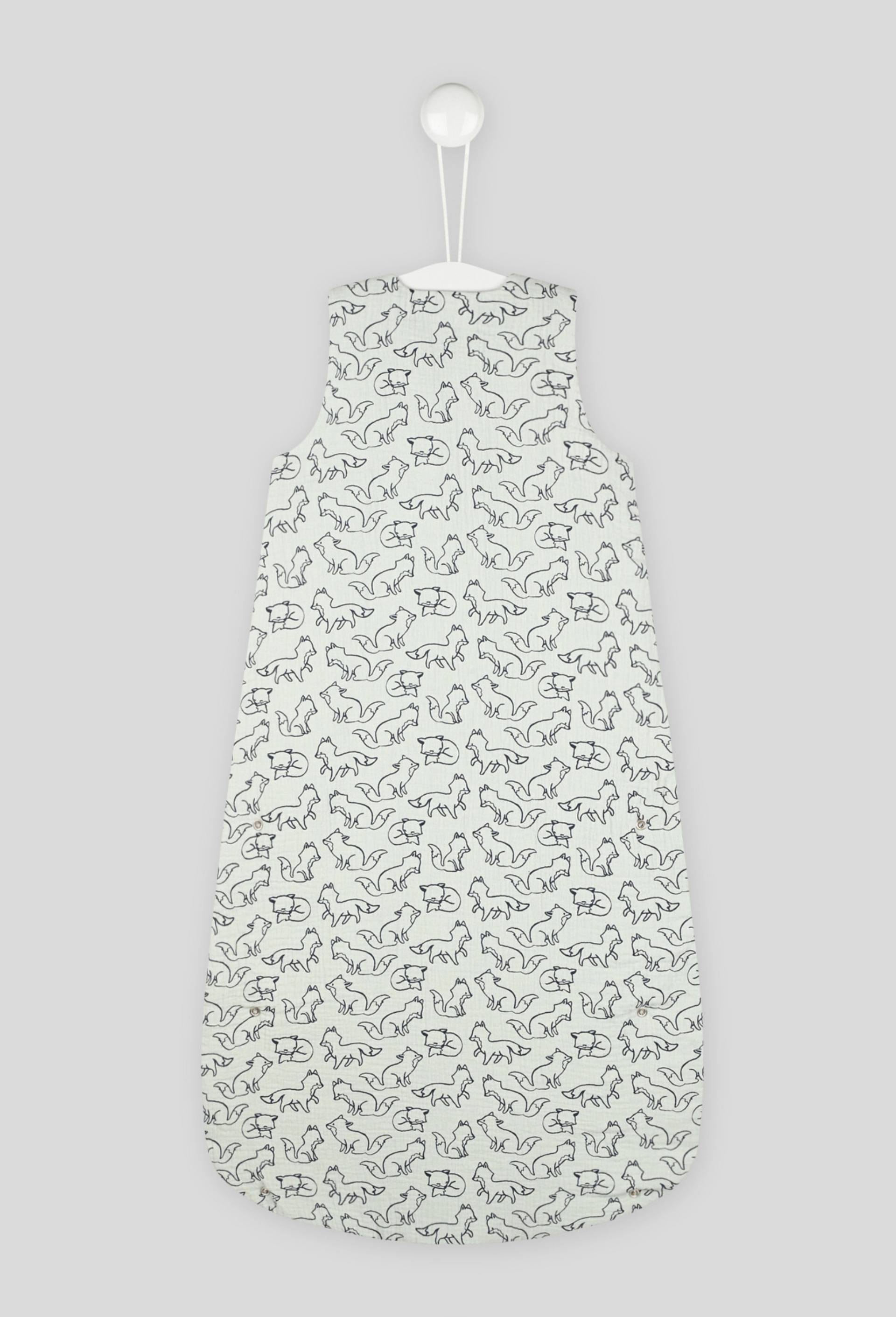 Gigoteuse doubl&eacute;e, contient du coton Bio, Oeko-Tex, TOG 2,5, Vert fonc&eacute;, large image number 1