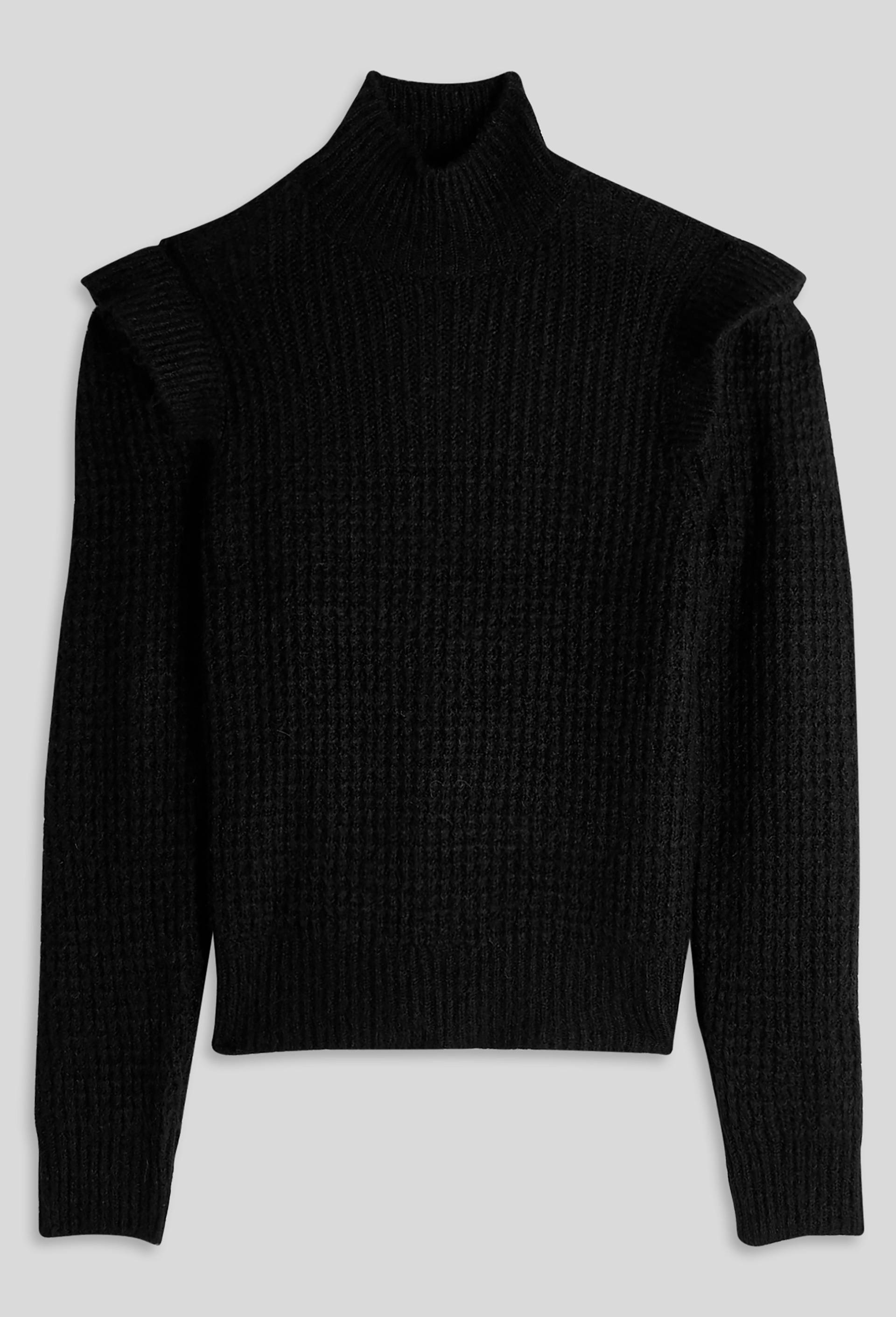 Pull col montant, Noir, large image number 2
